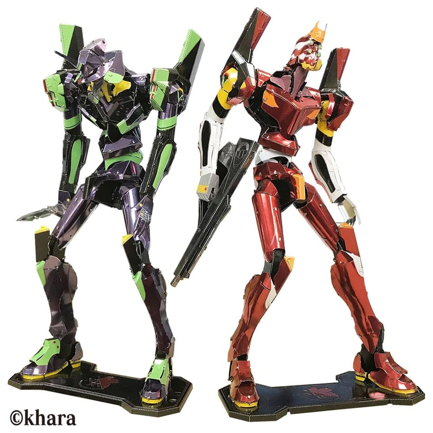 Evangelion Metallic Nano Plastic Model Unit 02 17 cm product photo