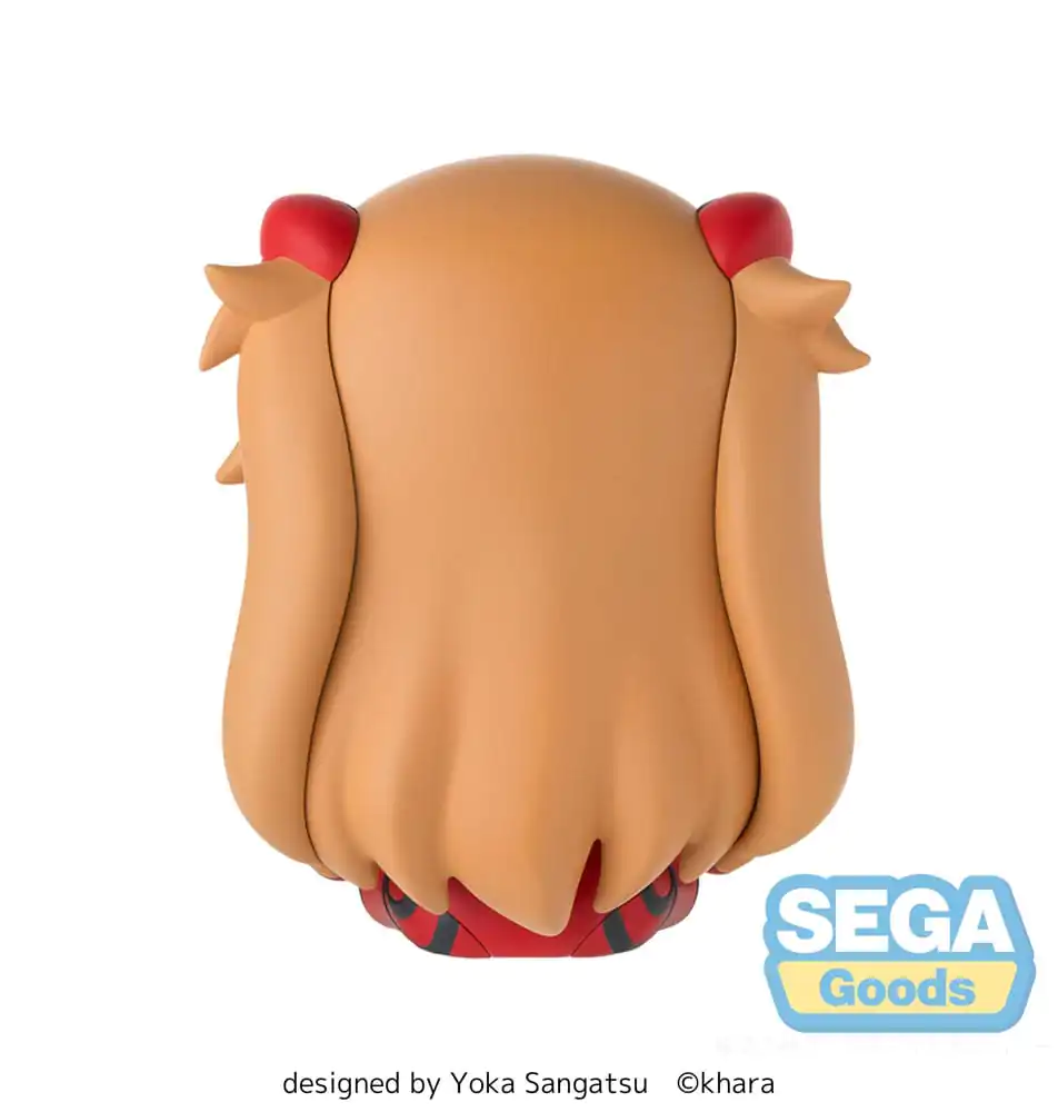 Evangelion: New Theatrical Edition Fuwa Petit Chibi Figure Asuka Plug Suit 8 cm  product photo