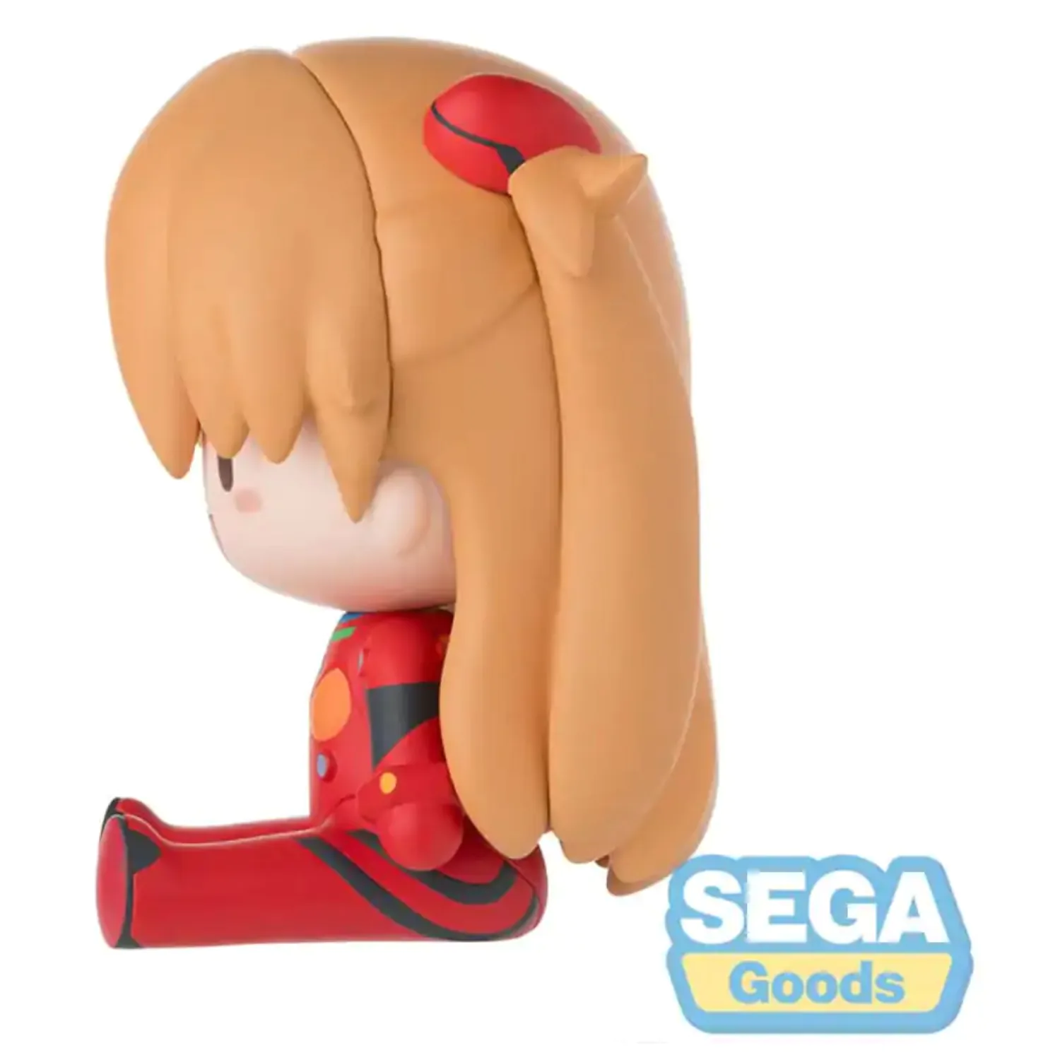 Evangelion: New Theatrical Edition Fuwa Petit Chibi Figure Asuka Plug Suit 8 cm  product photo