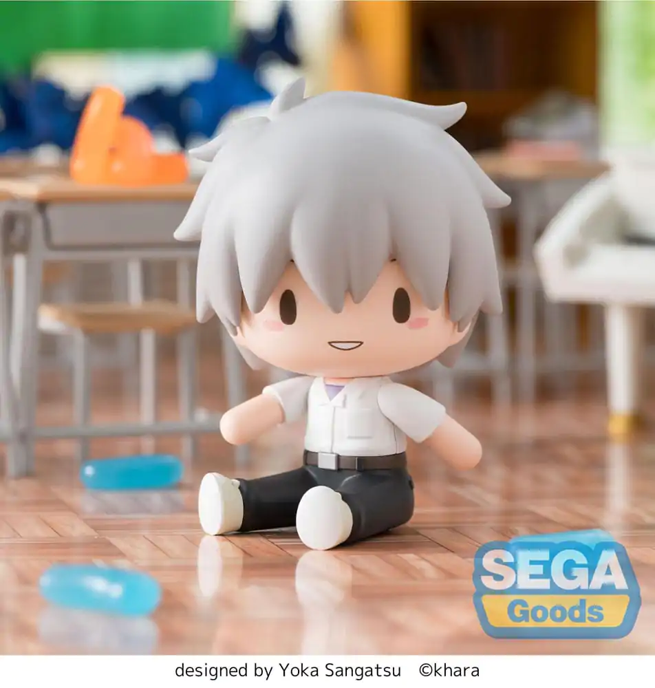 Evangelion: New Theatrical Edition Fuwa Petit Chibi Figure Kaworu 8 cm product photo