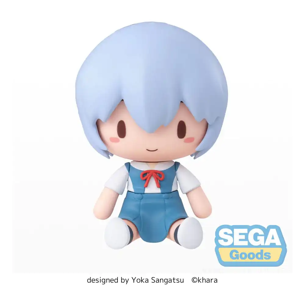 Evangelion: New Theatrical Edition Fuwa Petit Chibi Figure Rei Ayanami 8 cm product photo