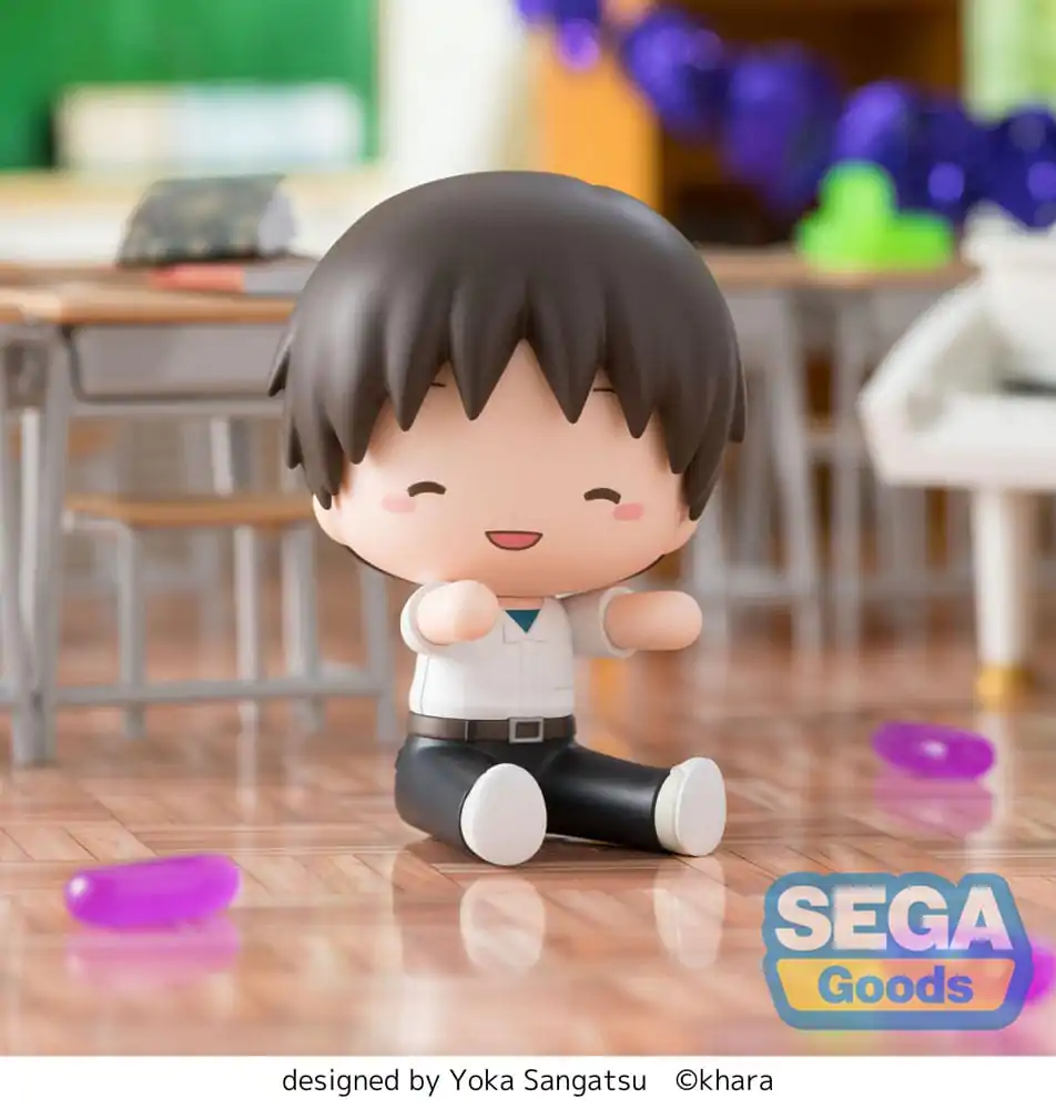 Evangelion: New Theatrical Edition Fuwa Petit Chibi Figure Shinji 8 cm product photo