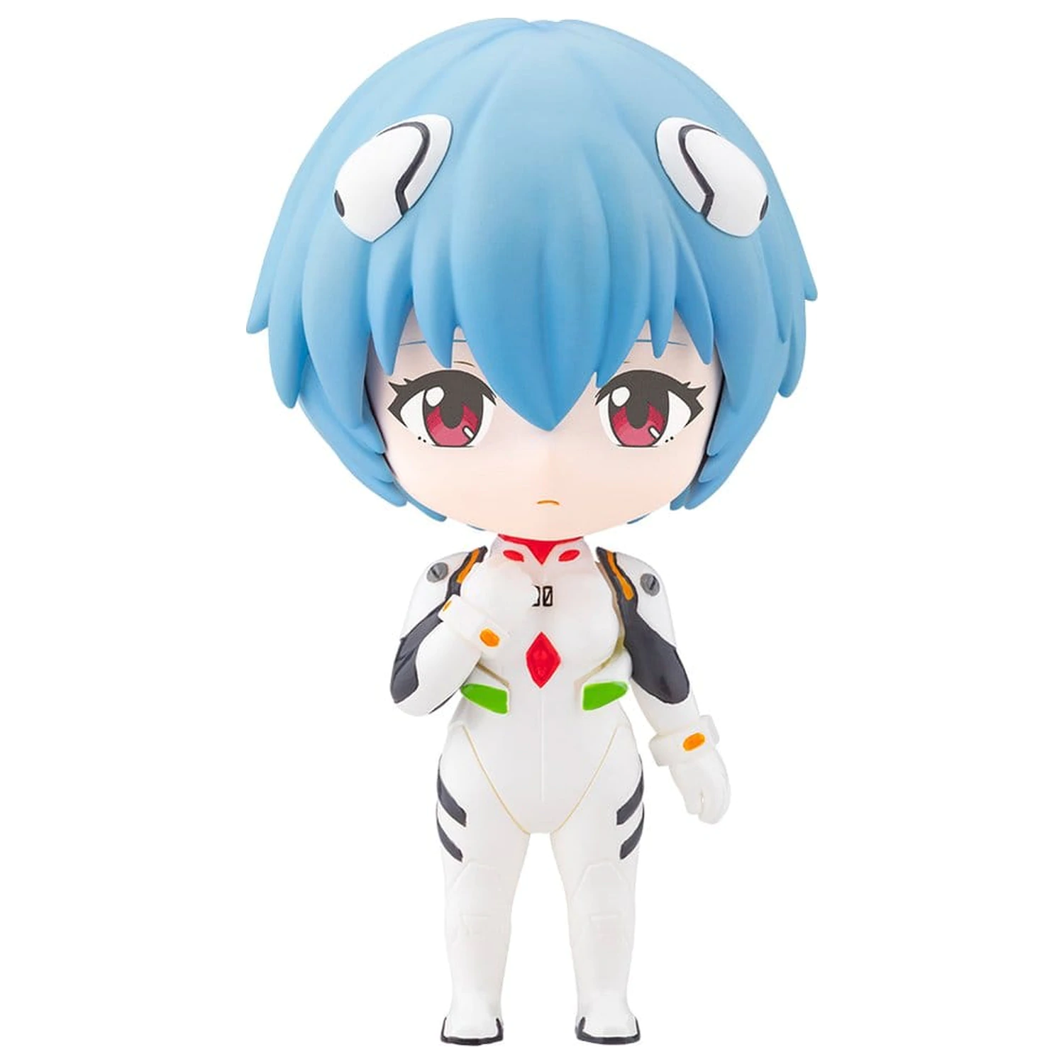Evangelion: New Theatrical Edition Oshi Works Mini Mini Figure Rei Ayanami 10 cm product photo