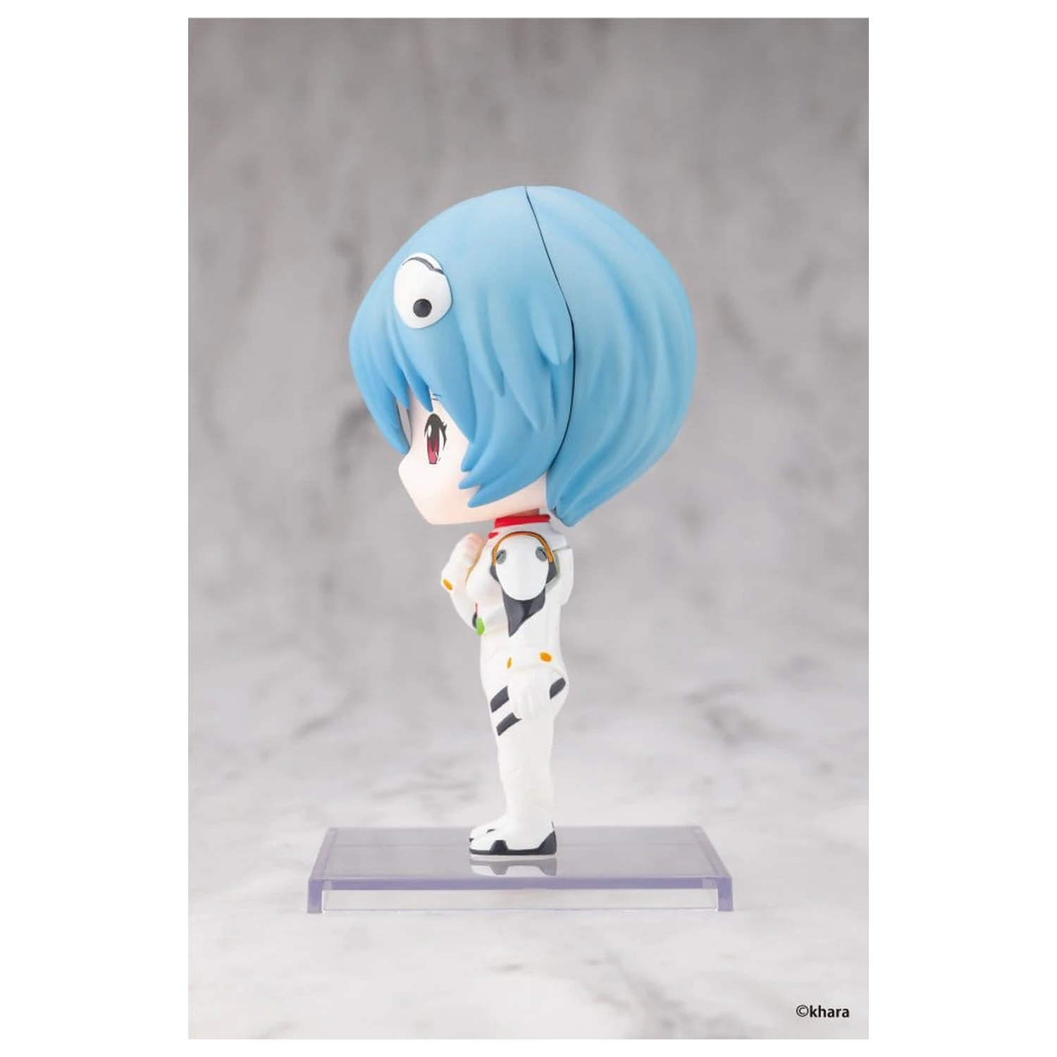 Evangelion: New Theatrical Edition Oshi Works Mini Mini Figure Rei Ayanami 10 cm product photo