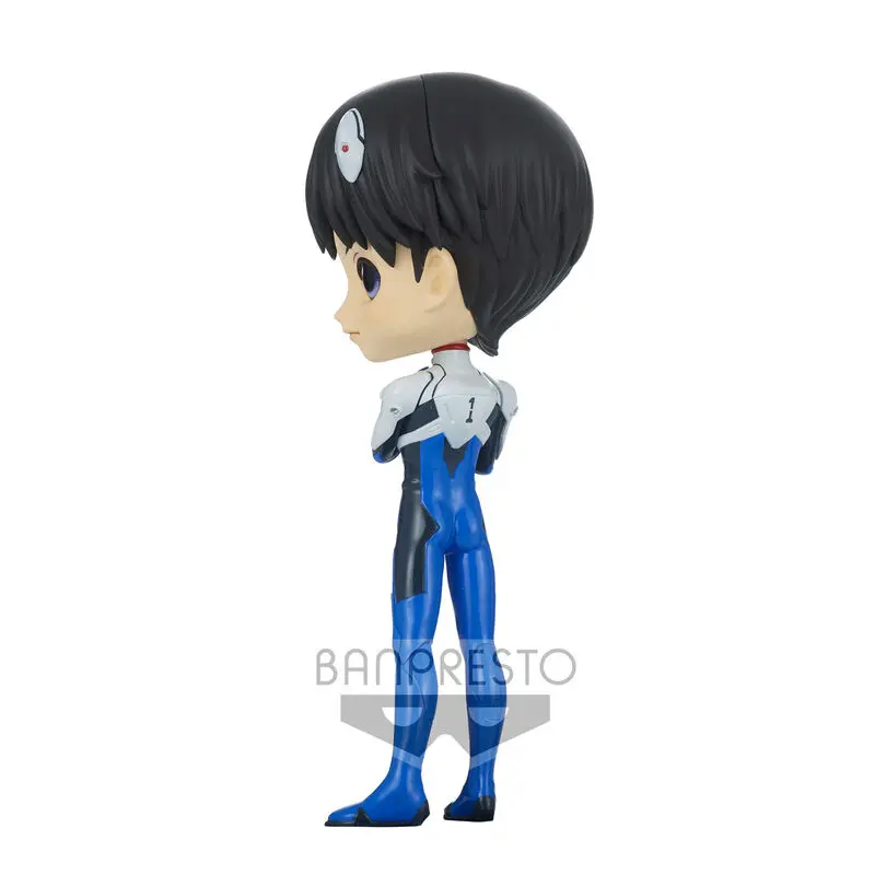Evangelion: New Theatrical Edition Q Posket Mini Figure Shinji Ikari Plugsuit Style Ver. A 14 cm product photo