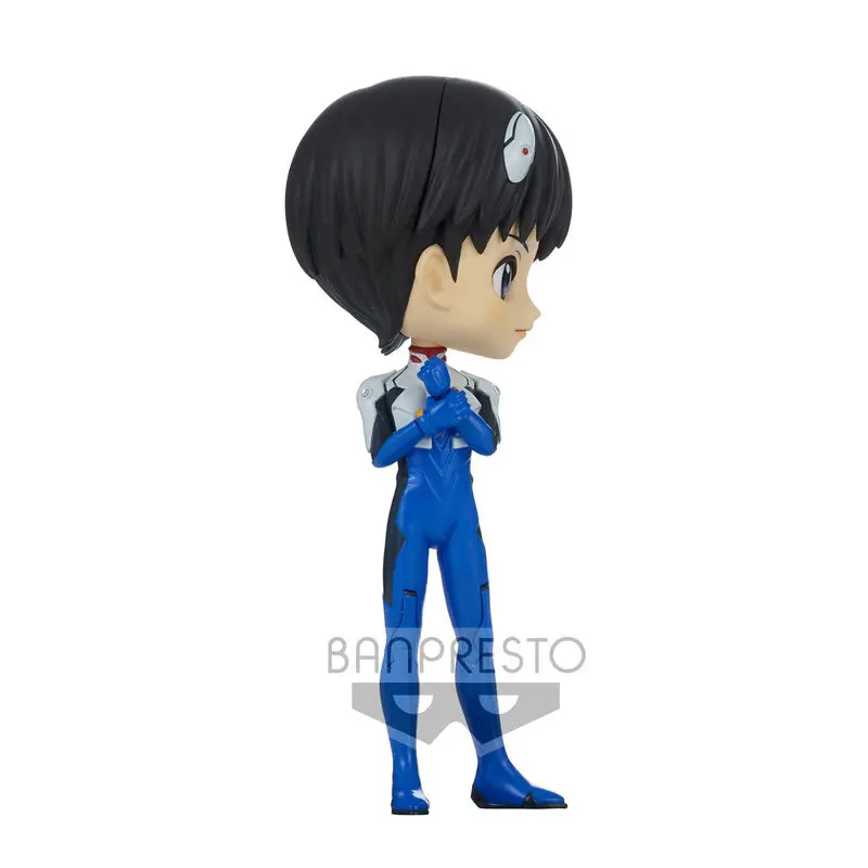 Evangelion: New Theatrical Edition Q Posket Mini Figure Shinji Ikari Plugsuit Style Ver. A 14 cm product photo