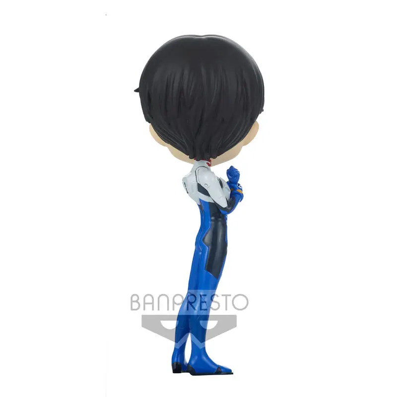 Evangelion: New Theatrical Edition Q Posket Mini Figure Shinji Ikari Plugsuit Style Ver. A 14 cm product photo