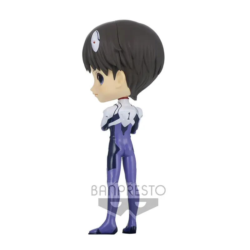 Evangelion: New Theatrical Edition Q Posket Mini Figure Shinji Ikari Plugsuit Style Ver. B 14 cm product photo
