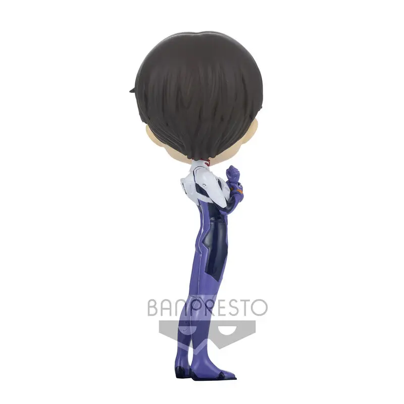 Evangelion: New Theatrical Edition Q Posket Mini Figure Shinji Ikari Plugsuit Style Ver. B 14 cm product photo