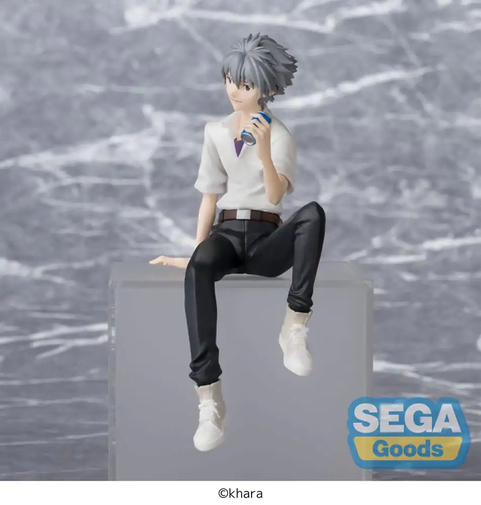 Evangelion: New Theatrical Edition PM Perching PVC Statue Kaworu Nagisa 14 cm product photo