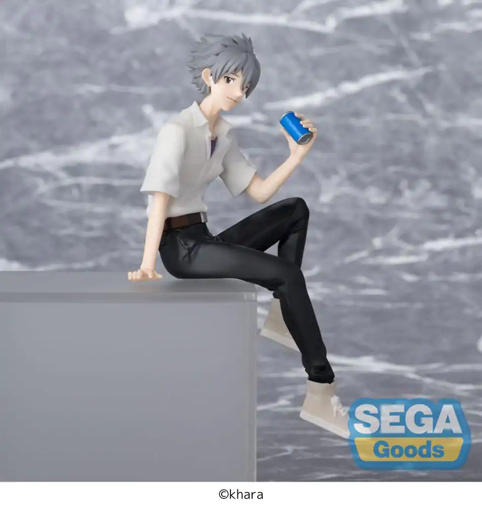 Evangelion: New Theatrical Edition PM Perching PVC Statue Kaworu Nagisa 14 cm product photo