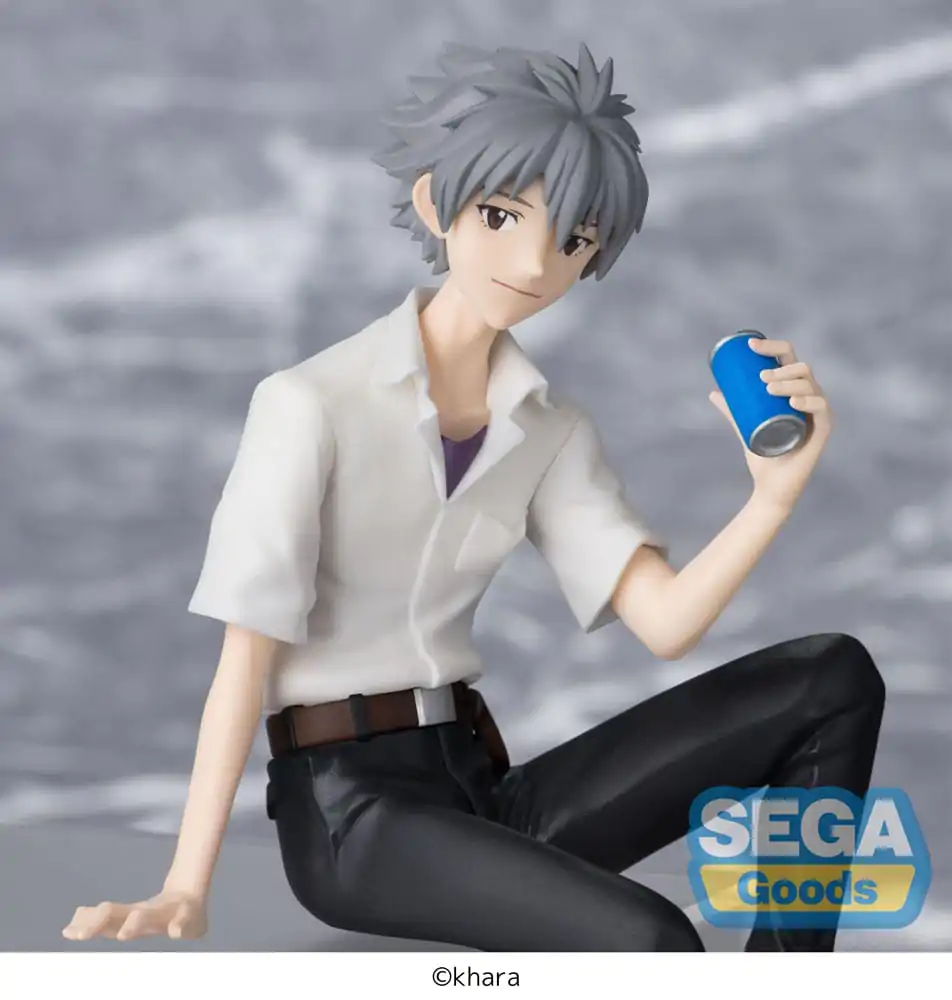 Evangelion: New Theatrical Edition PM Perching PVC Statue Kaworu Nagisa 14 cm product photo