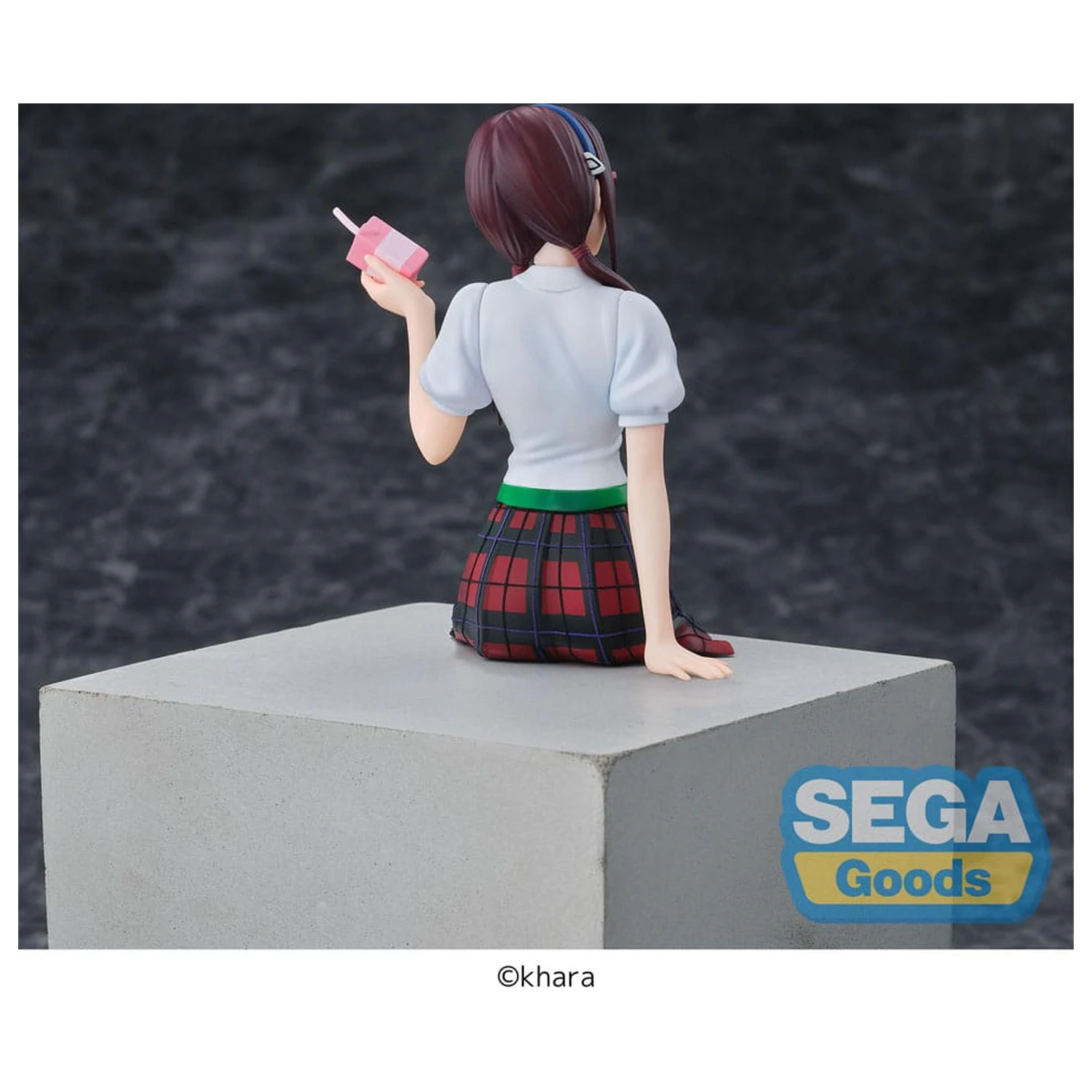Evangelion: New Theatrical Edition PM Perching PVC Statue Mari Makinami Illustrious 14 cm product photo
