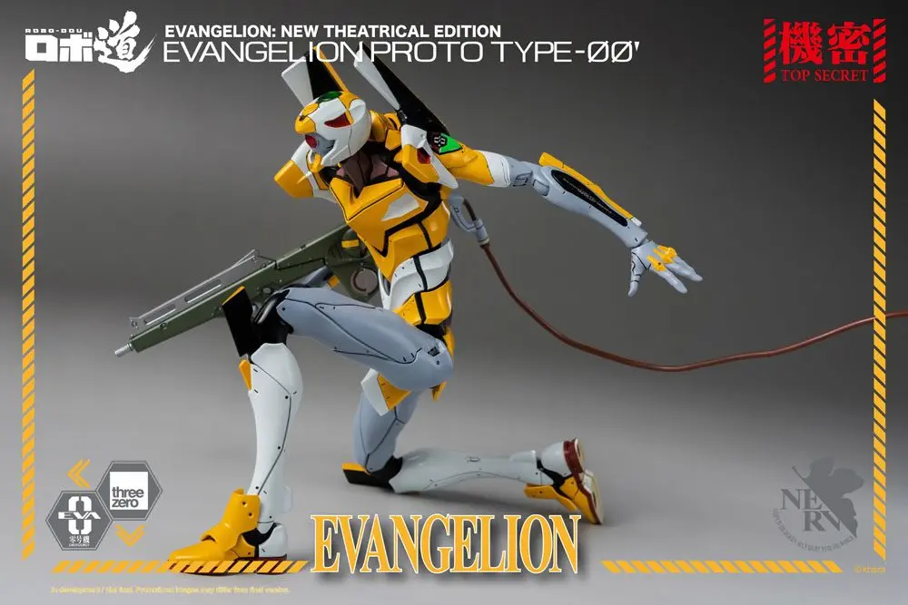 Evangelion: New Theatrical Edition Robo-Dou Action Figure Evangelion Proto Type-00 25 cm product photo