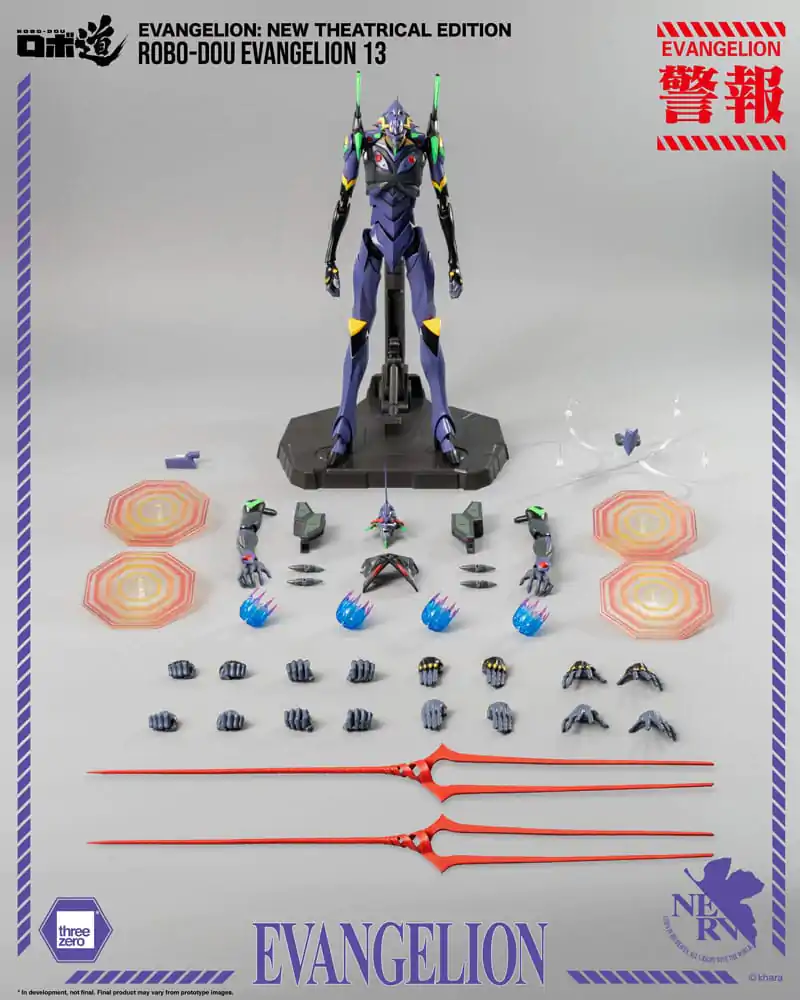 Evangelion: New Theatrical Edition Robo-Dou Action Figure Evangelion 13 28 cm termékfotó