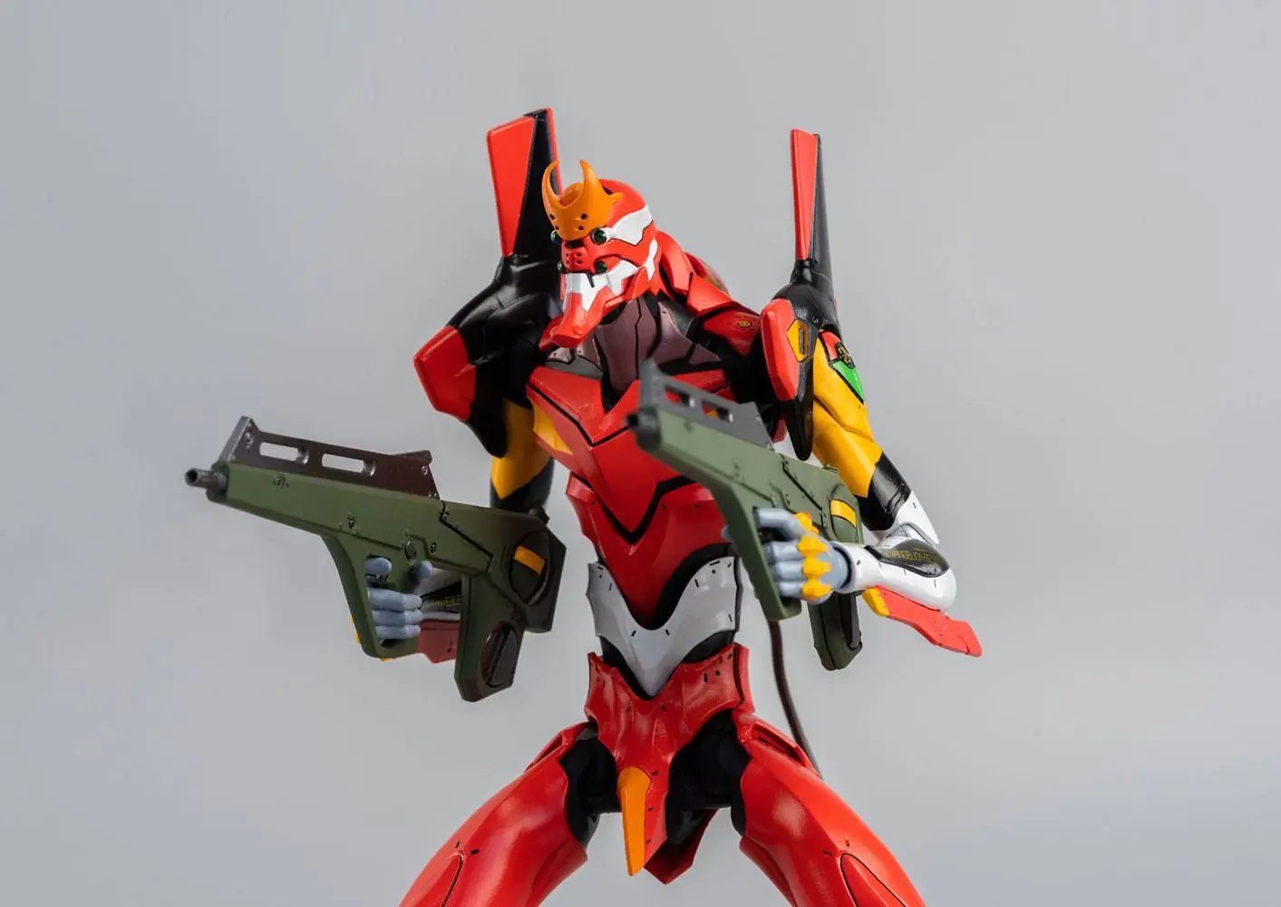 Evangelion: New Theatrical Edition Robo-Dou Action Figure Evangelion Production Model-02 25 cm product photo