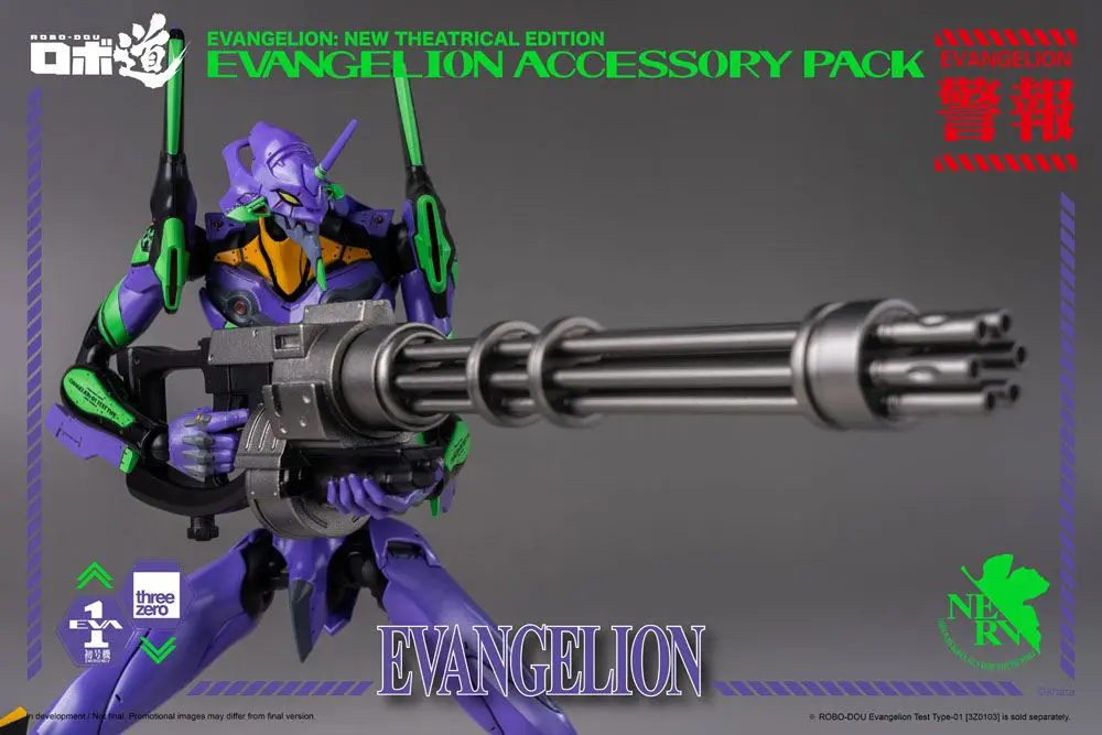 Evangelion: New Theatrical Edition Robo-Dou Accessory Pack for Action Figures product photo