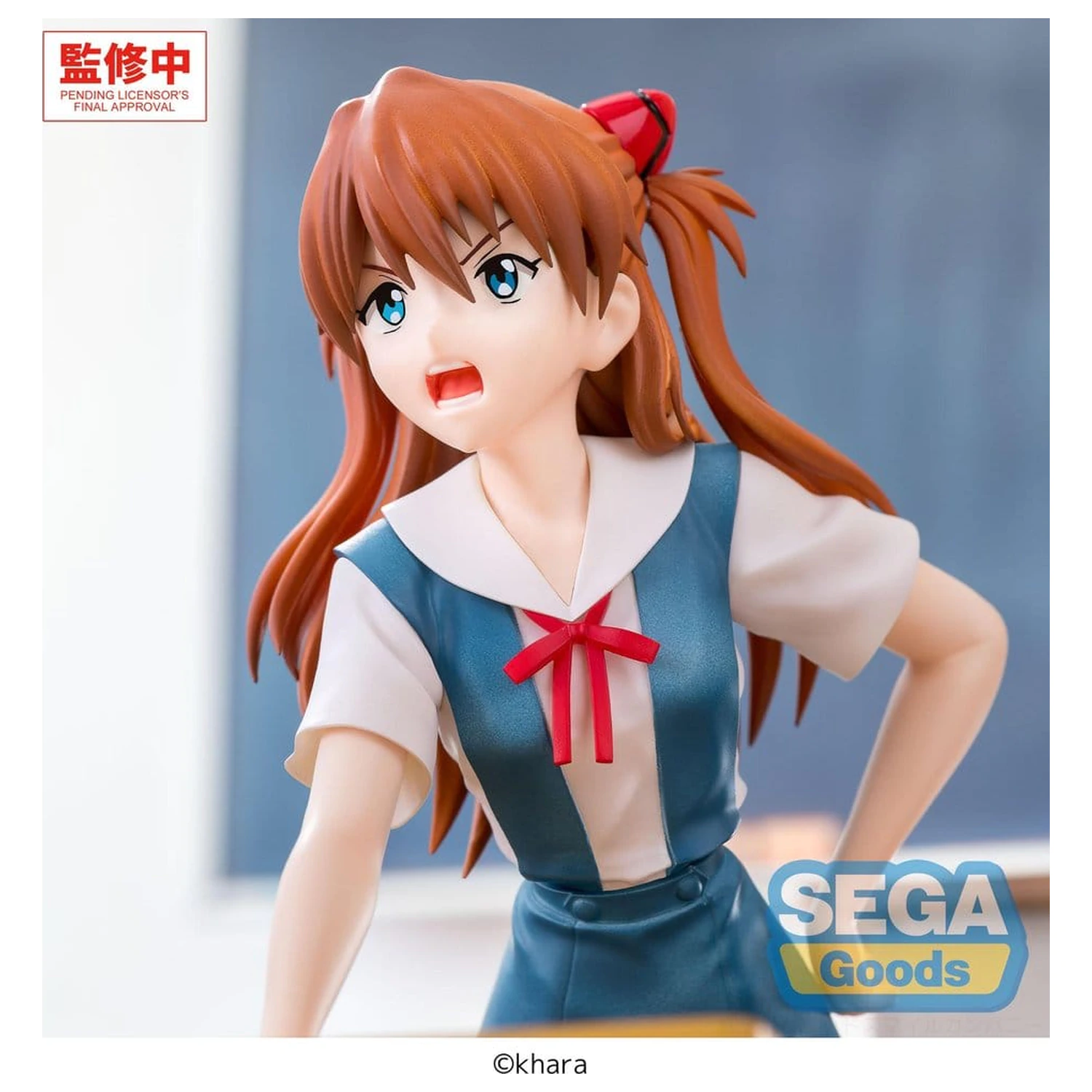 Evangelion: New Theatrical Edition XStellar PVC Figure Asuka Shikinami Langley Uniform Ver. 19 cm product photo