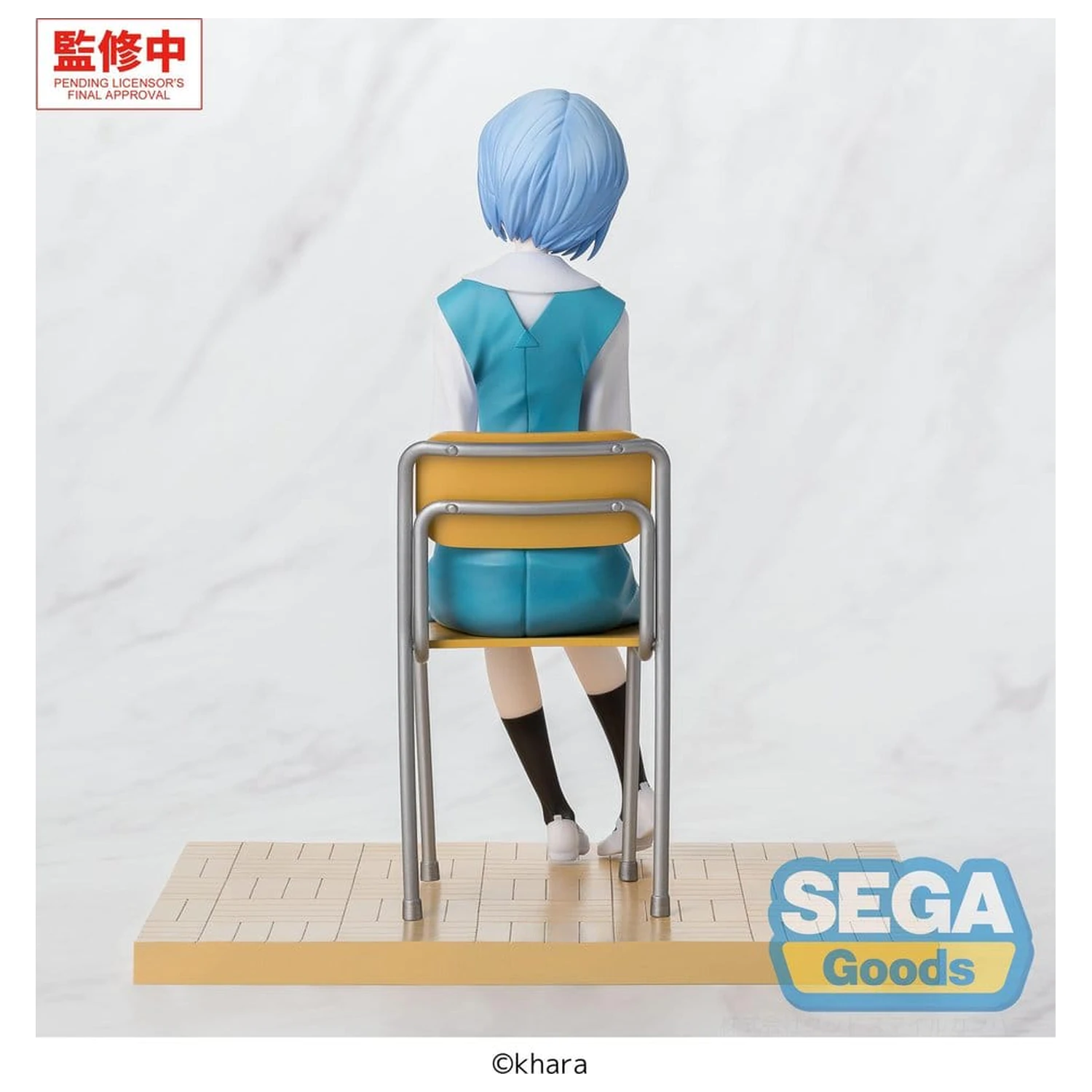 Evangelion: New Theatrical Edition XStellar PVC Figure Rei Ayanami Uniform Ver. 16 cm product photo