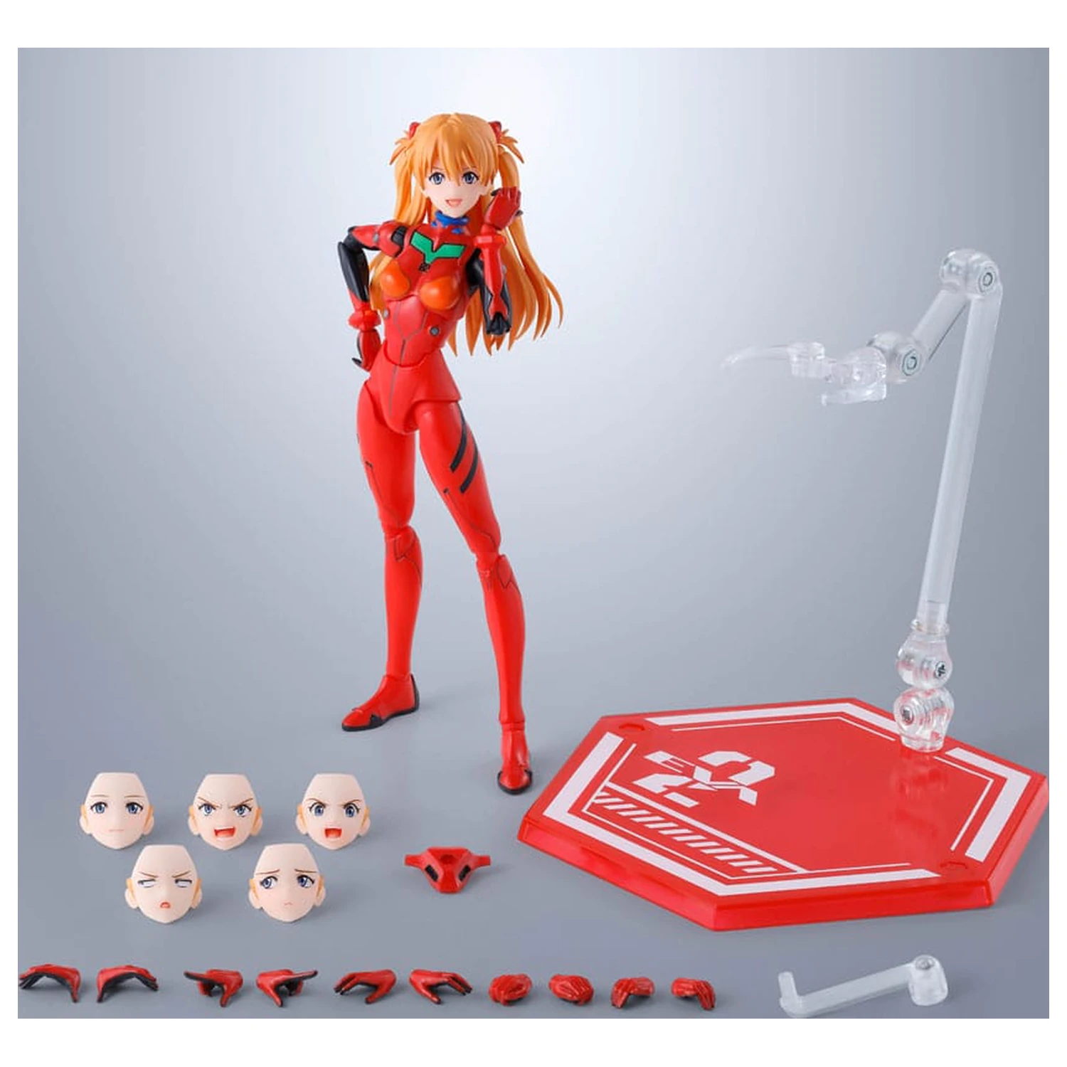 Evangelion S.H.Figuarts Action Figure Asuka Shikinami Langley 14 cm product photo