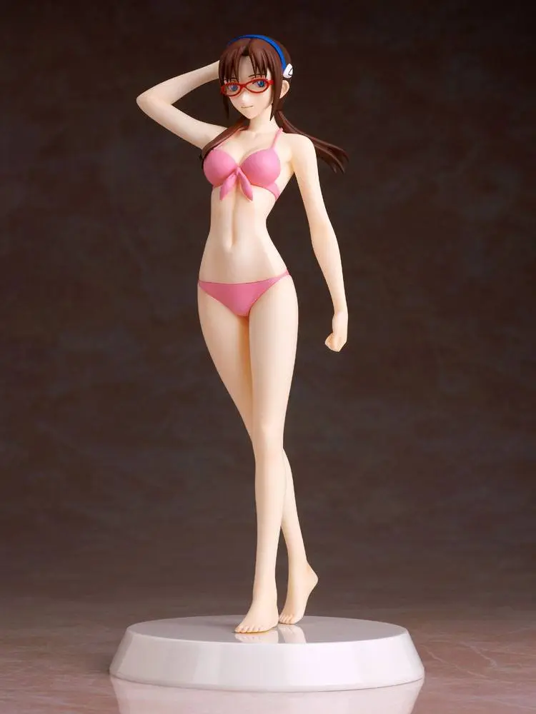 Evangelion Summer Queens PVC Statue 1/8 Mari Illustrious Makinami Special Color Ver. SQ-012B 22 cm product photo