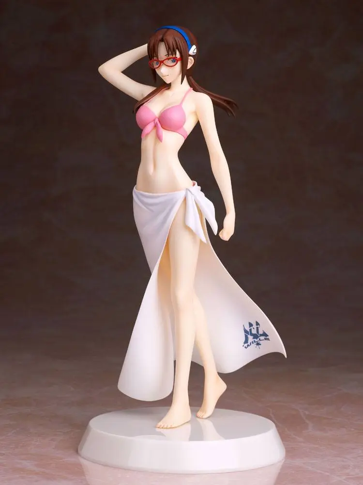 Evangelion Summer Queens PVC Statue 1/8 Mari Illustrious Makinami Special Color Ver. SQ-012B 22 cm product photo