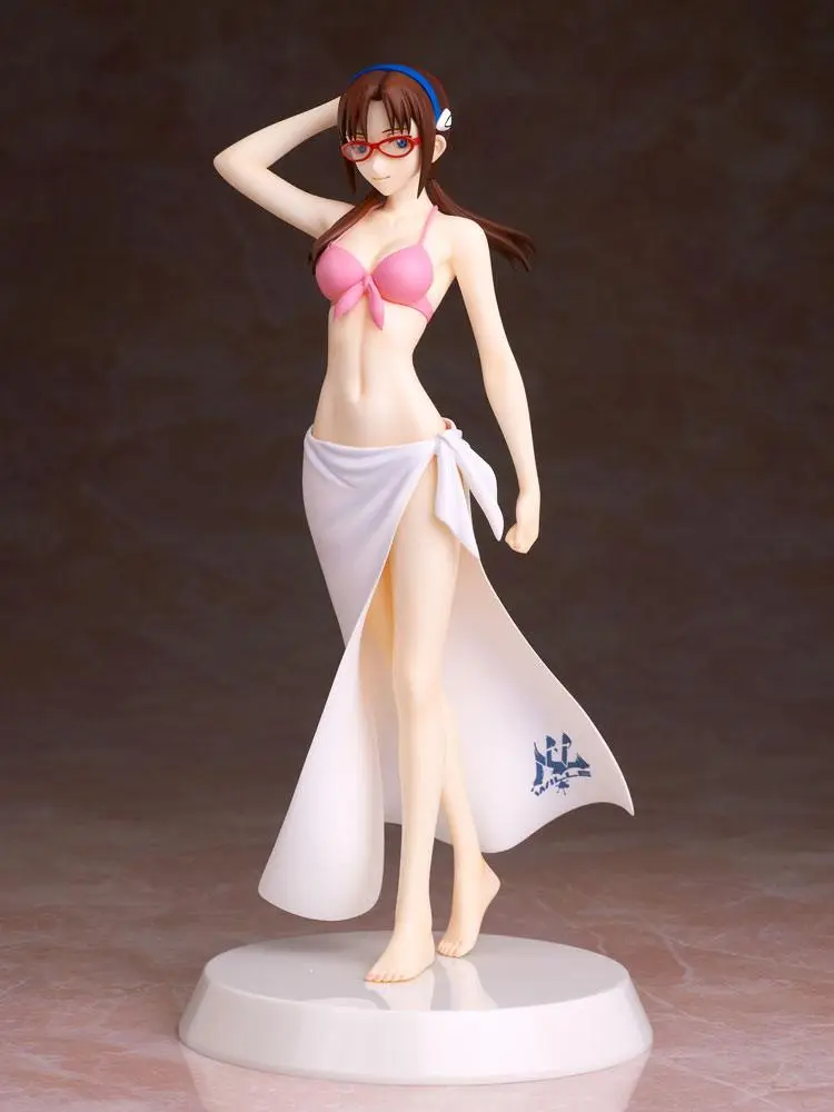 Evangelion Summer Queens PVC Statue 1/8 Mari Illustrious Makinami Special Color Ver. SQ-012B 22 cm product photo