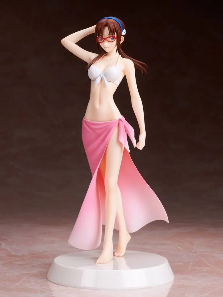 Evangelion Summer Queens PVC Statue 1/8 Mari Illustrious Makinami SQ-012 22 cm product photo