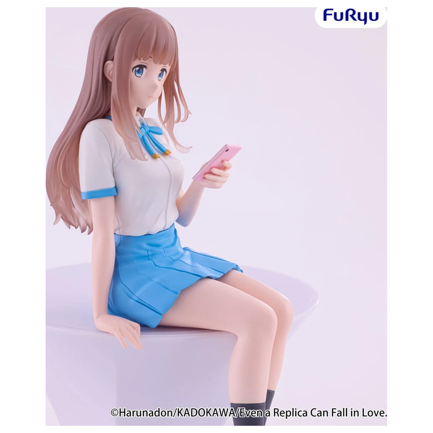 Even a Replica Can Fall in Love Noodle Stopper PVC Figure Sunao Aikawa 14 cm product photo