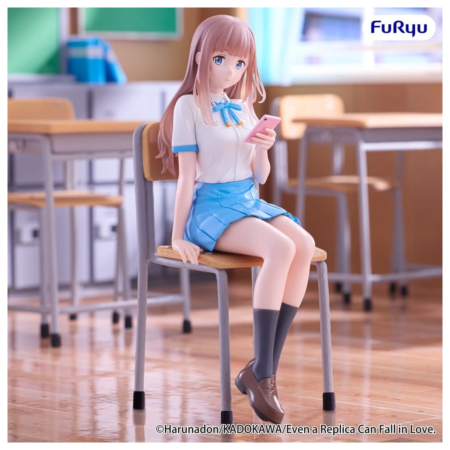 Even a Replica Can Fall in Love Noodle Stopper PVC Figure Sunao Aikawa 14 cm product photo