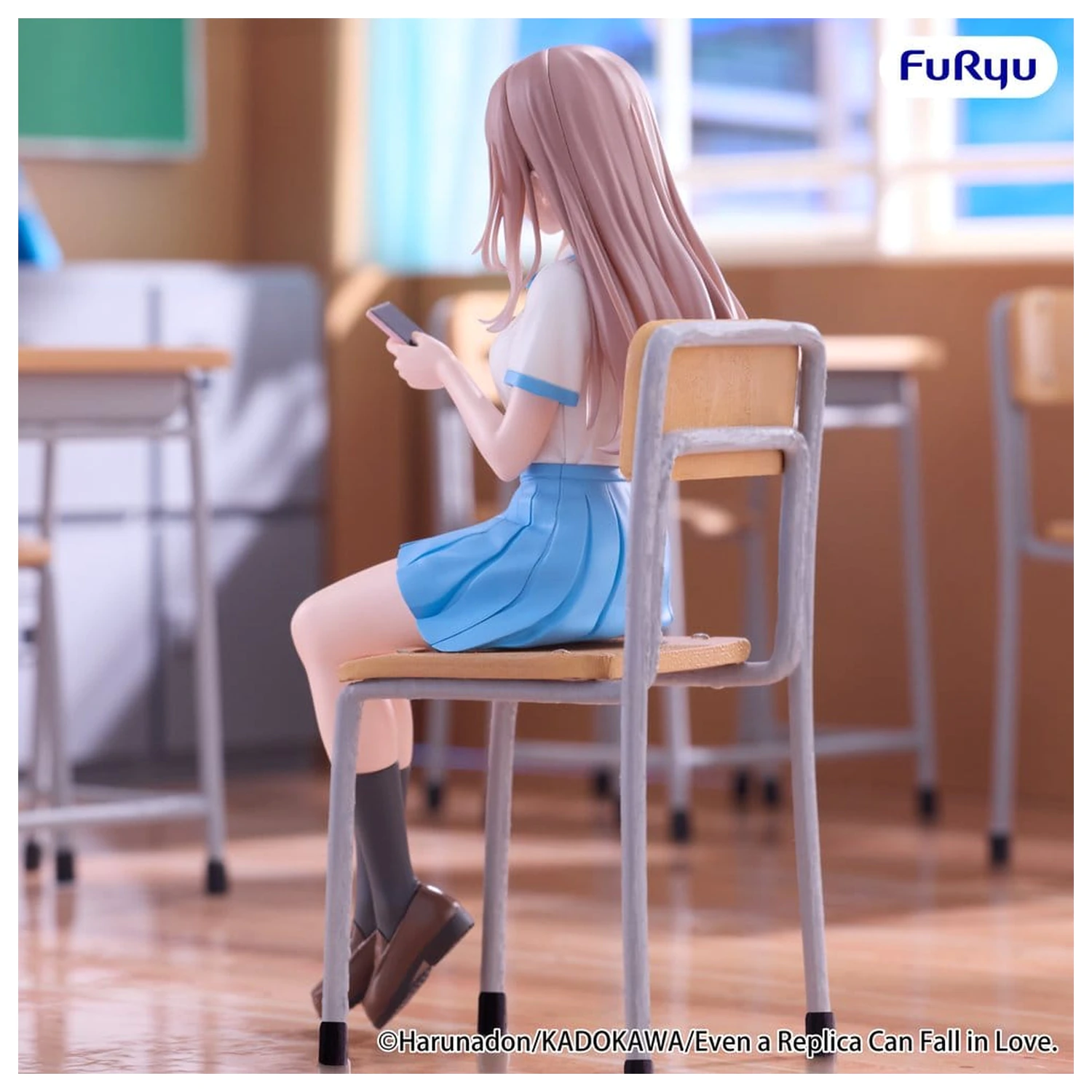 Even a Replica Can Fall in Love Noodle Stopper PVC Figure Sunao Aikawa 14 cm product photo