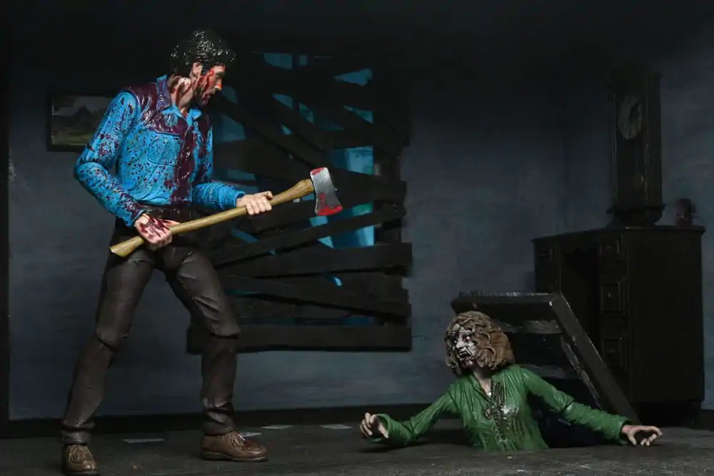 Evil Dead Ultimate Action Figure 2-Pack Bloody Ash & Cheryl Williams 18 cm product photo