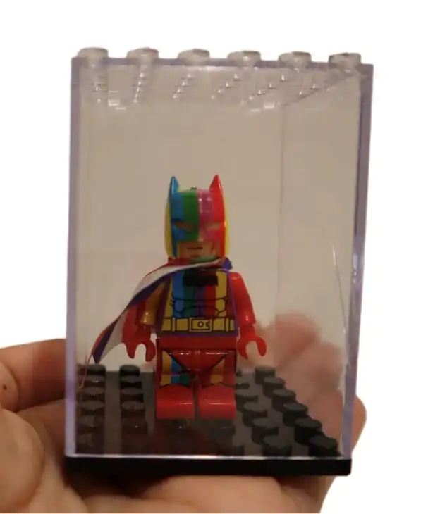 Evoretro Acrylic Display Case for mini figures Single Stackable product photo