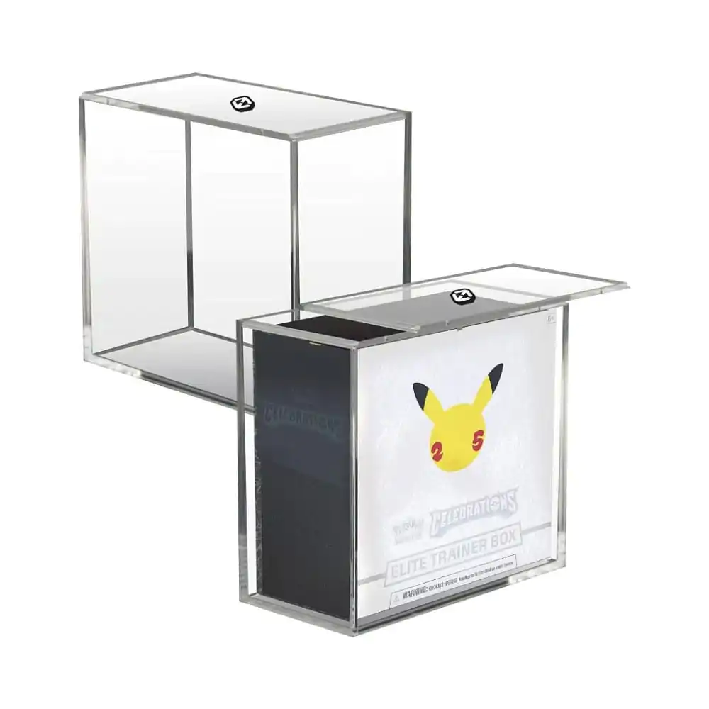 Evoretro Acrylic Display Case for Booster Boxes / Elite Trainer Boxes Ver. 2 with Sliding Lid product photo