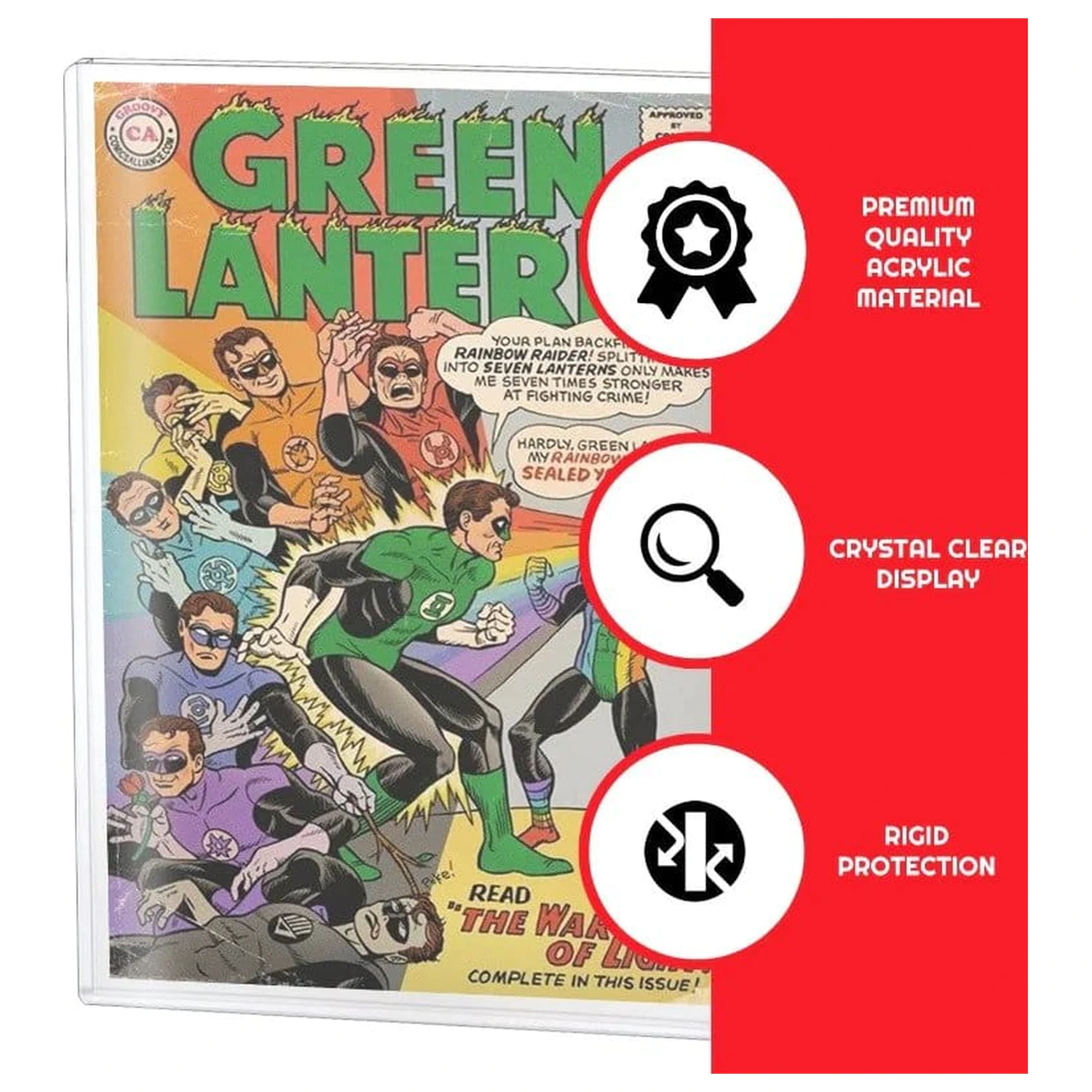 Evoretro Comics Topload Holder 10-Pack Current product photo