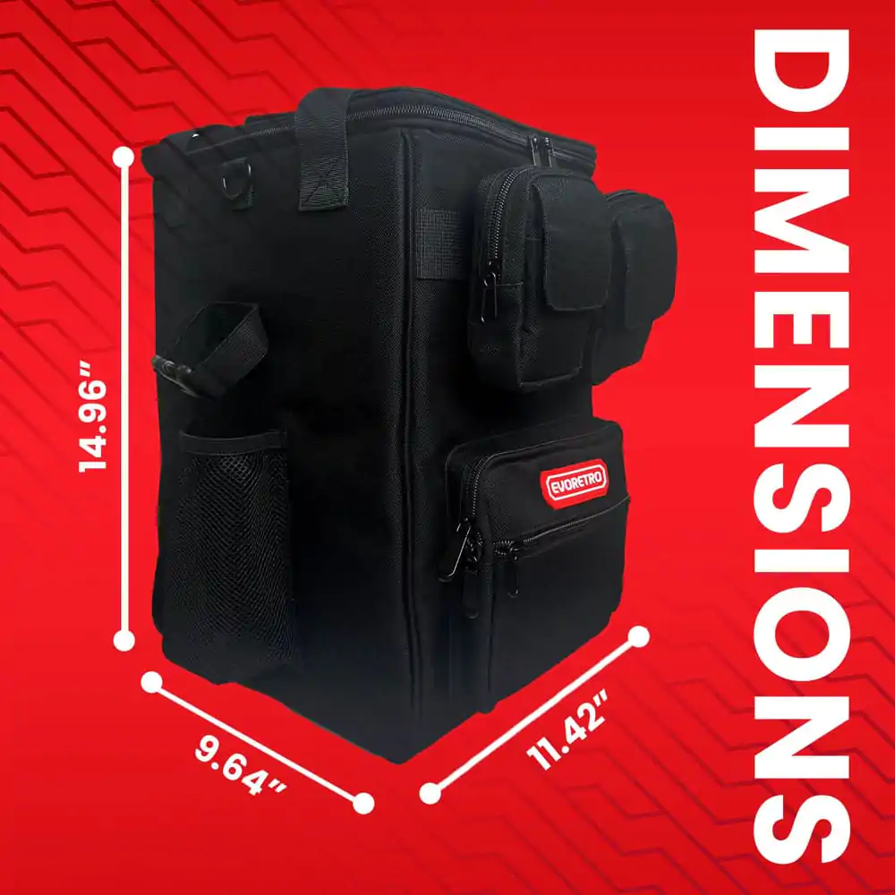 Evoretro Trading Card Backpack Black product photo