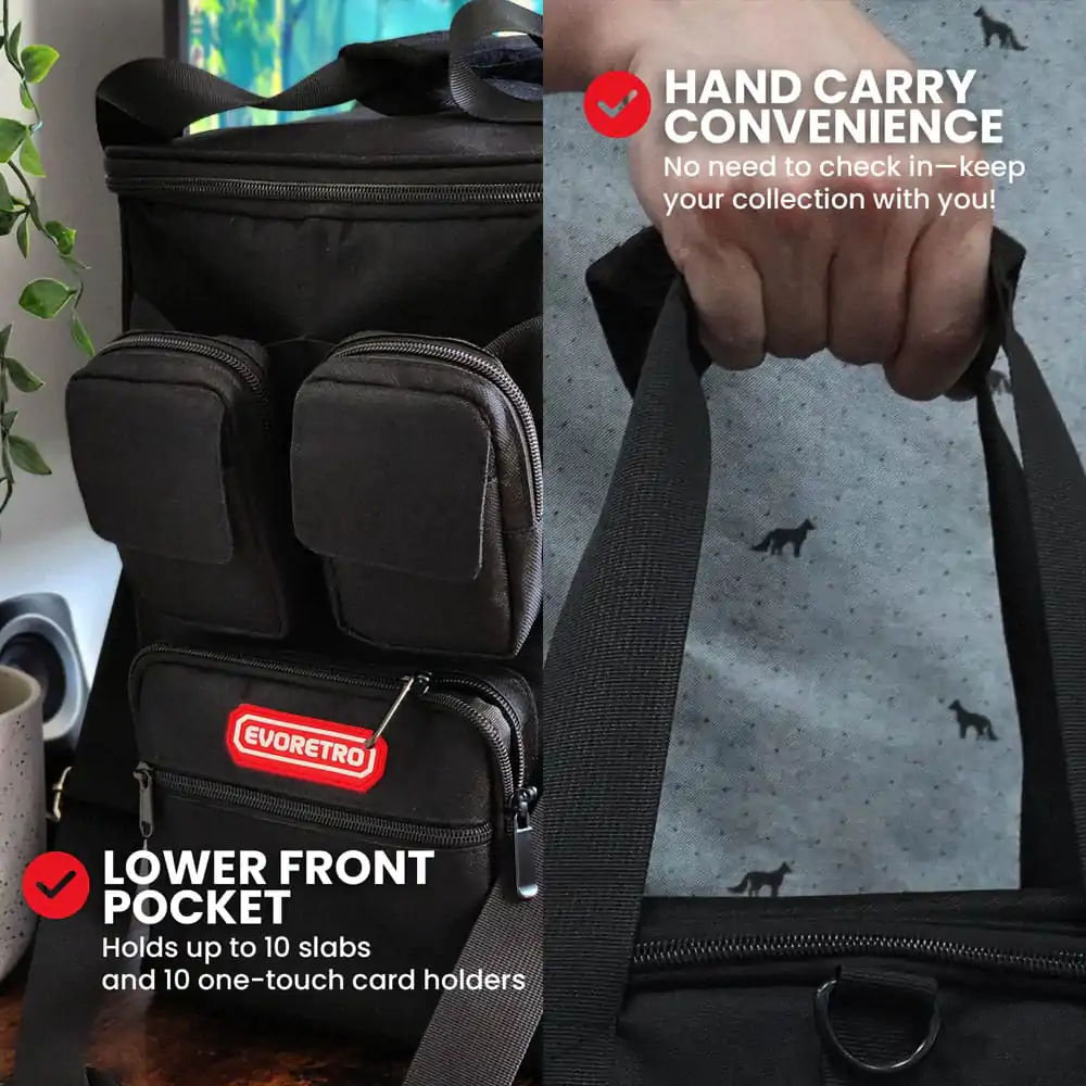 Evoretro Trading Card Backpack Black product photo