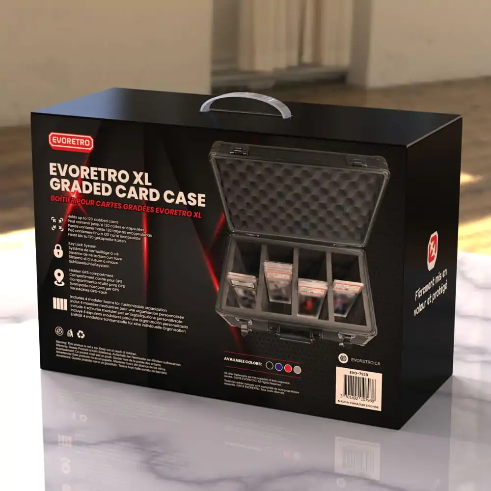 Evoretro Trading Card Suitcase Black XL product photo