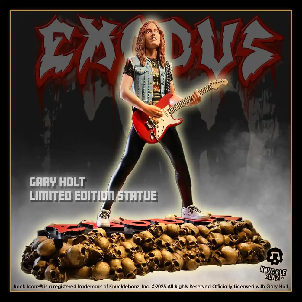 Exodus Rock Iconz Statue 1/9 Gary Holt 22 cm product photo