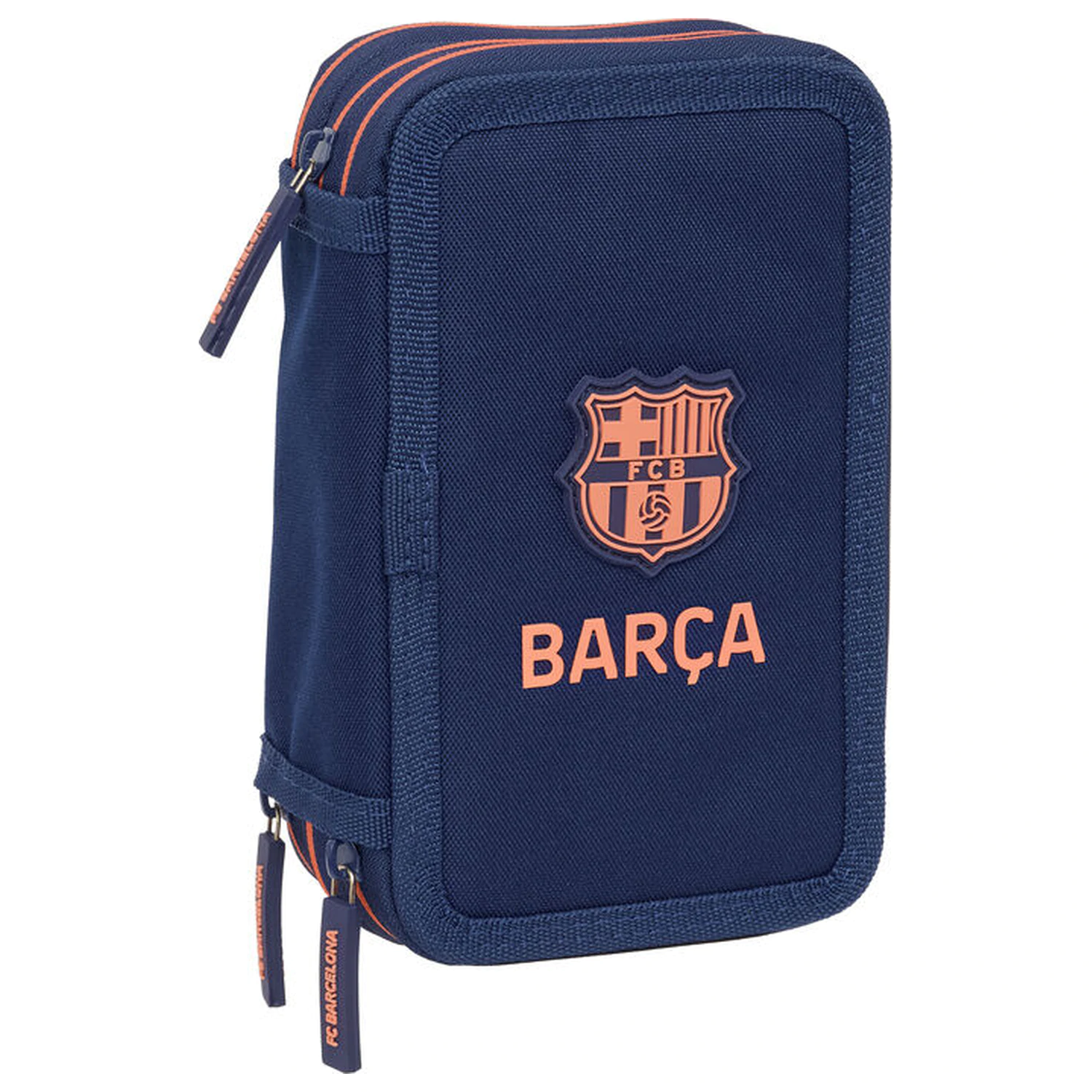 F.C. Barcelona 2 Equipment 25/26 triple pencil case 37pcs product photo