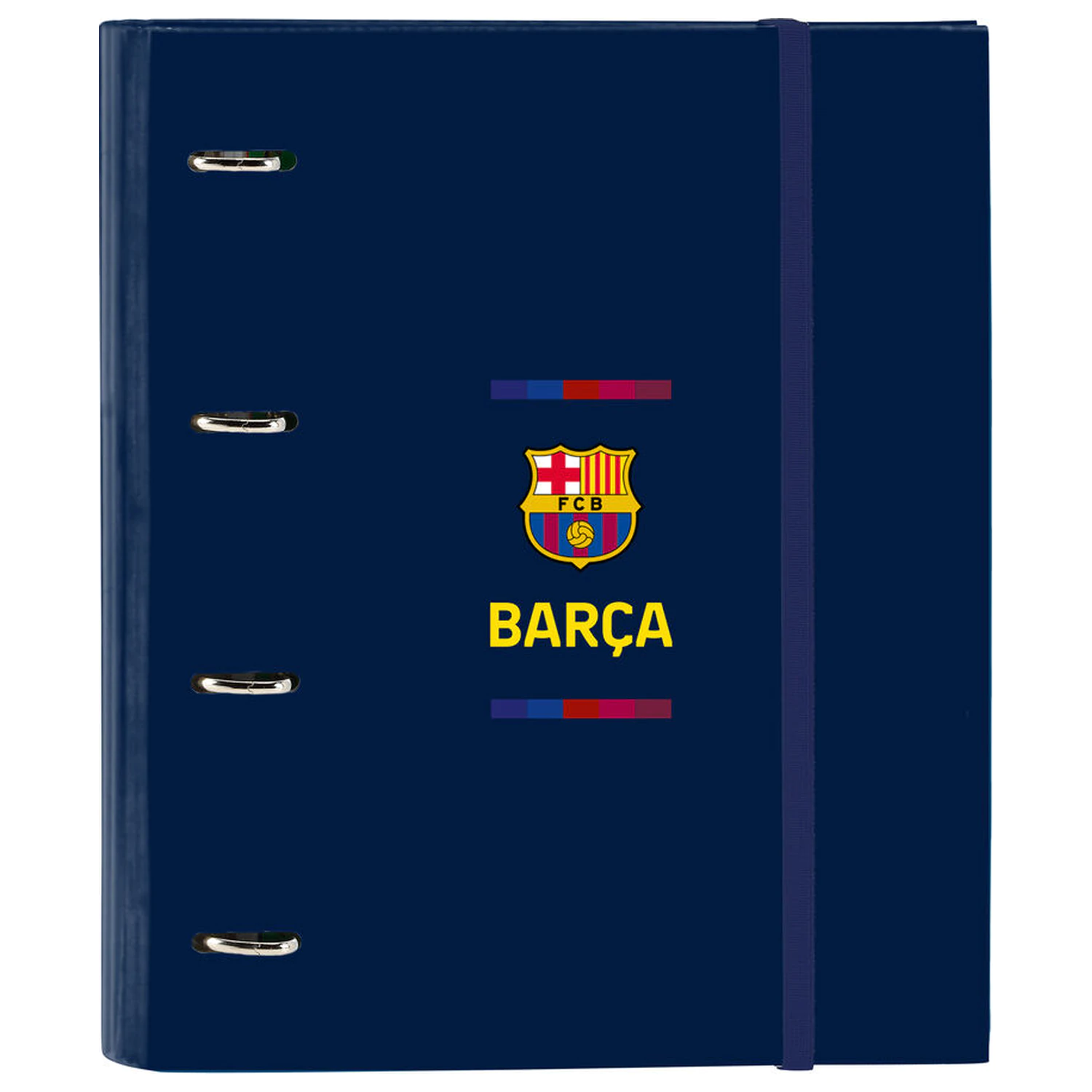 F.C. Barcelona 26/27 A4 cardboard 4 rings binder with sheets product photo