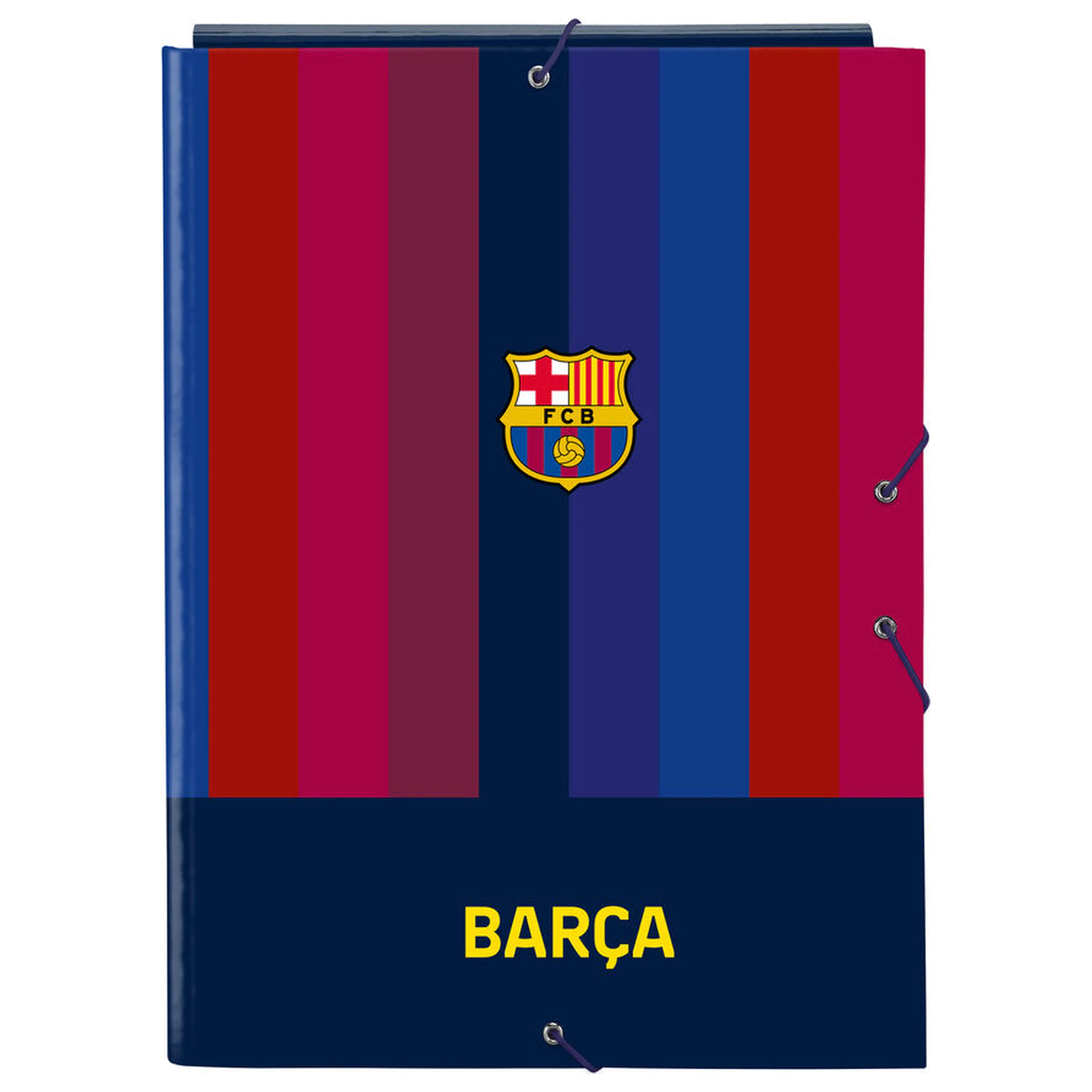 F.C. Barcelona 26/27 A4 cardboard binder with flaps product photo