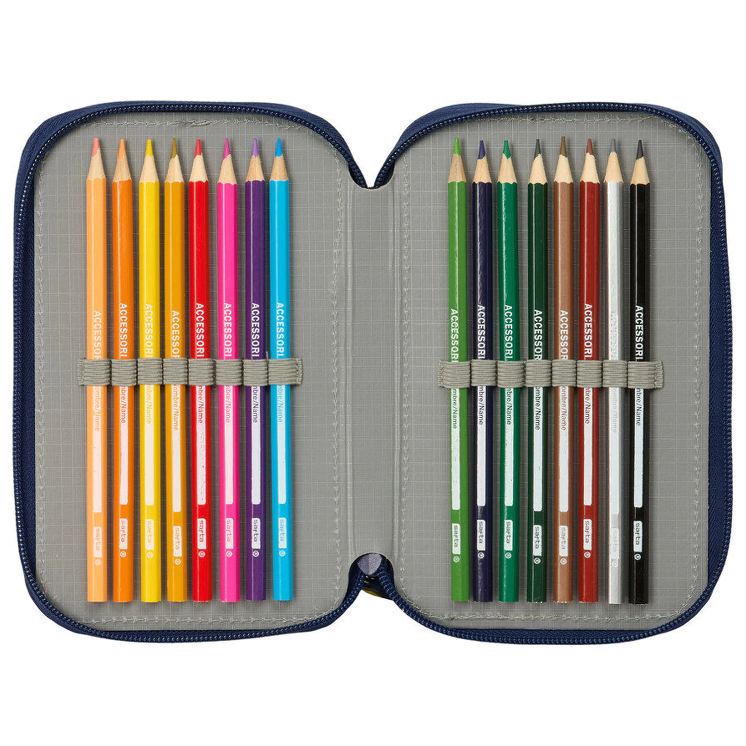 F.C. Barcelona 26/27 triple pencil case 37pzs product photo