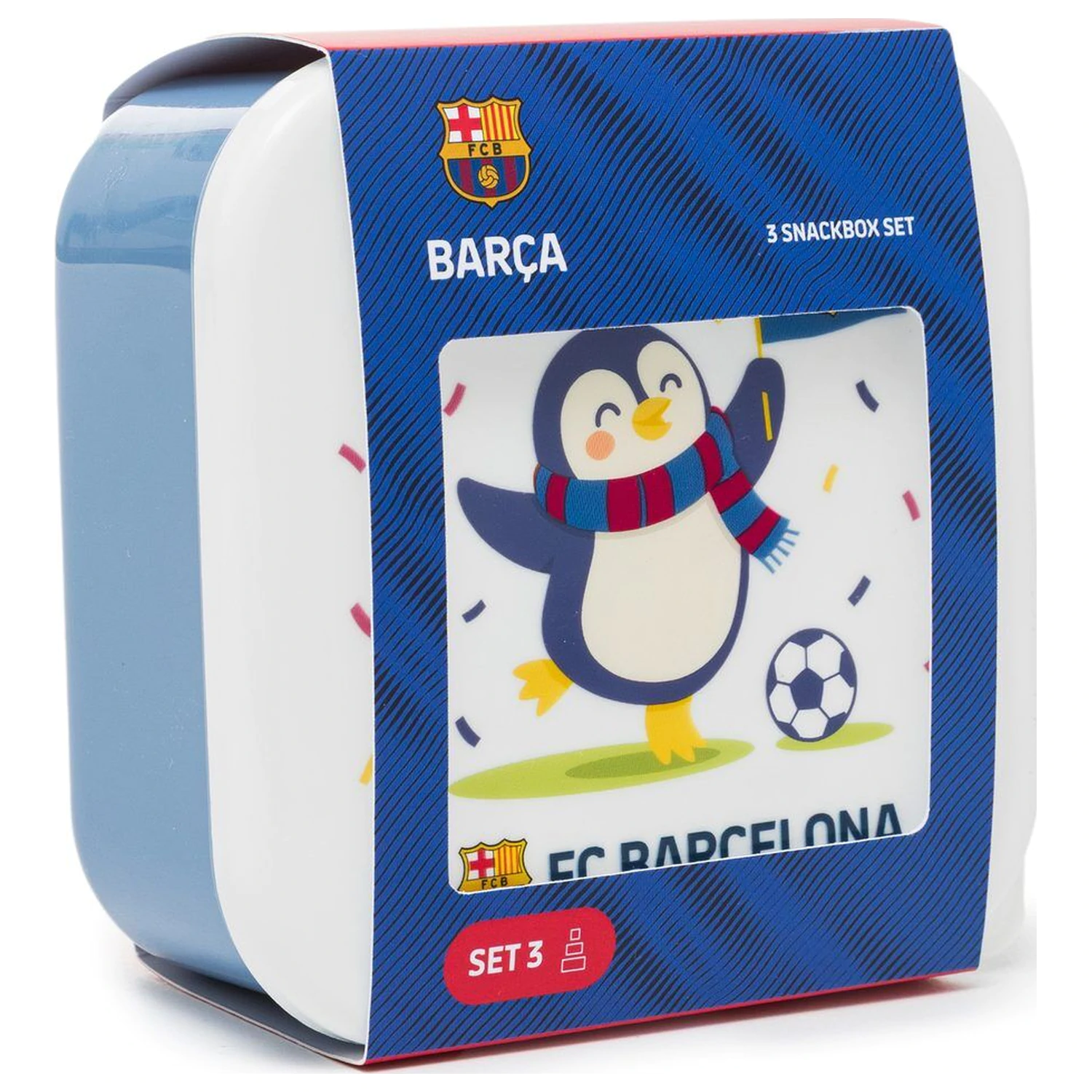 F.C. Barcelona 3 lunch boxes set product photo
