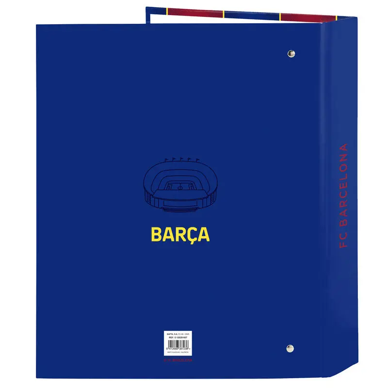 F.C. Barcelona A4 cardboard ring binder product photo