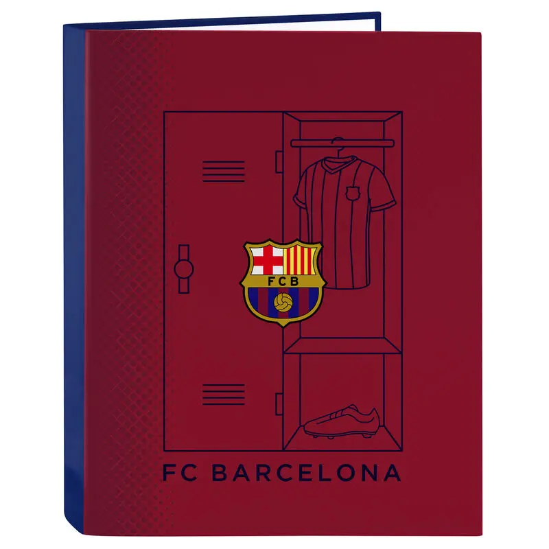 F.C. Barcelona A4 cardboard ring binder product photo