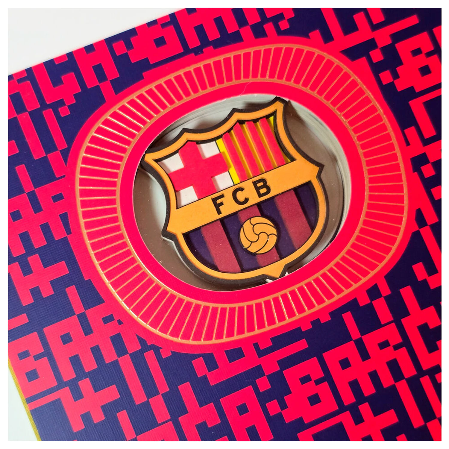 F.C. Barcelona A6 notebook product photo