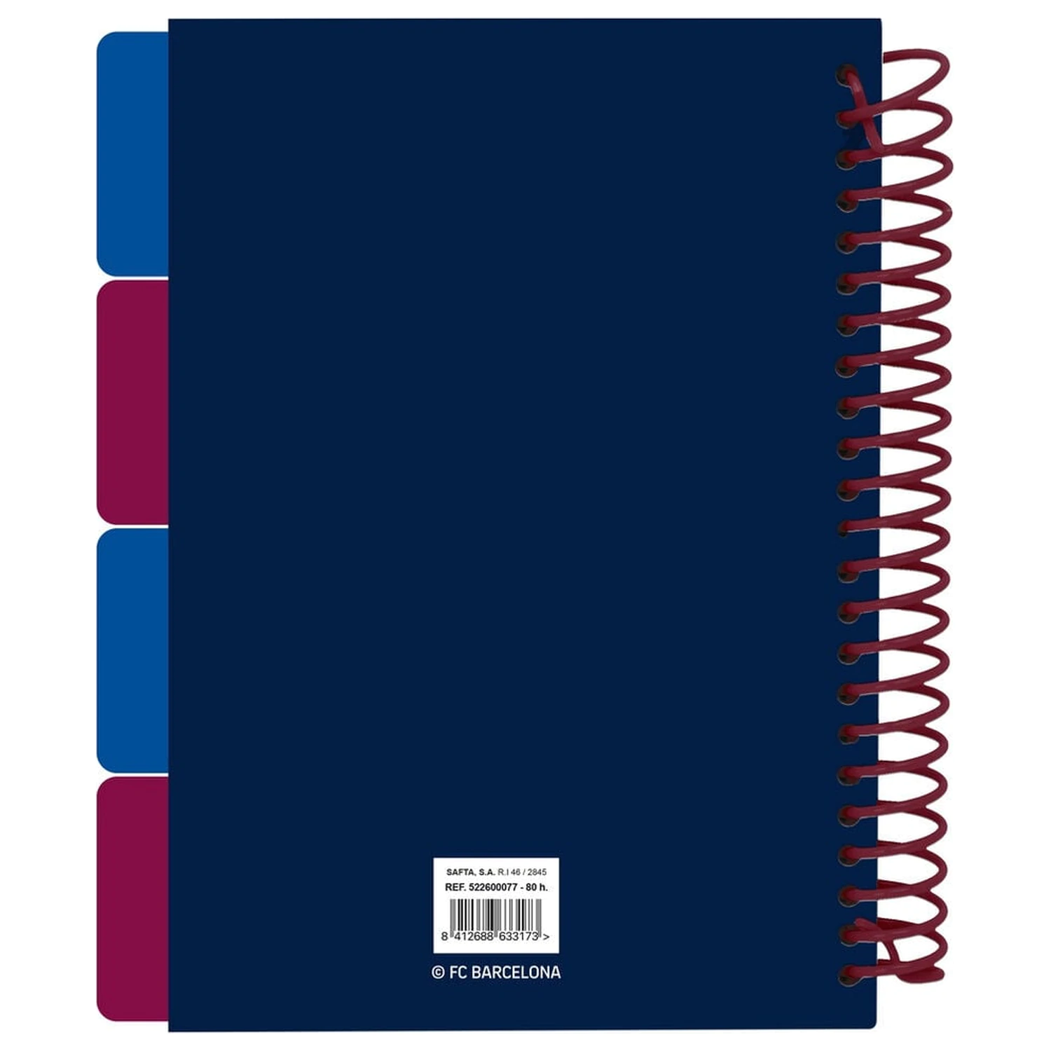 F.C. Barcelona A6 notebook product photo