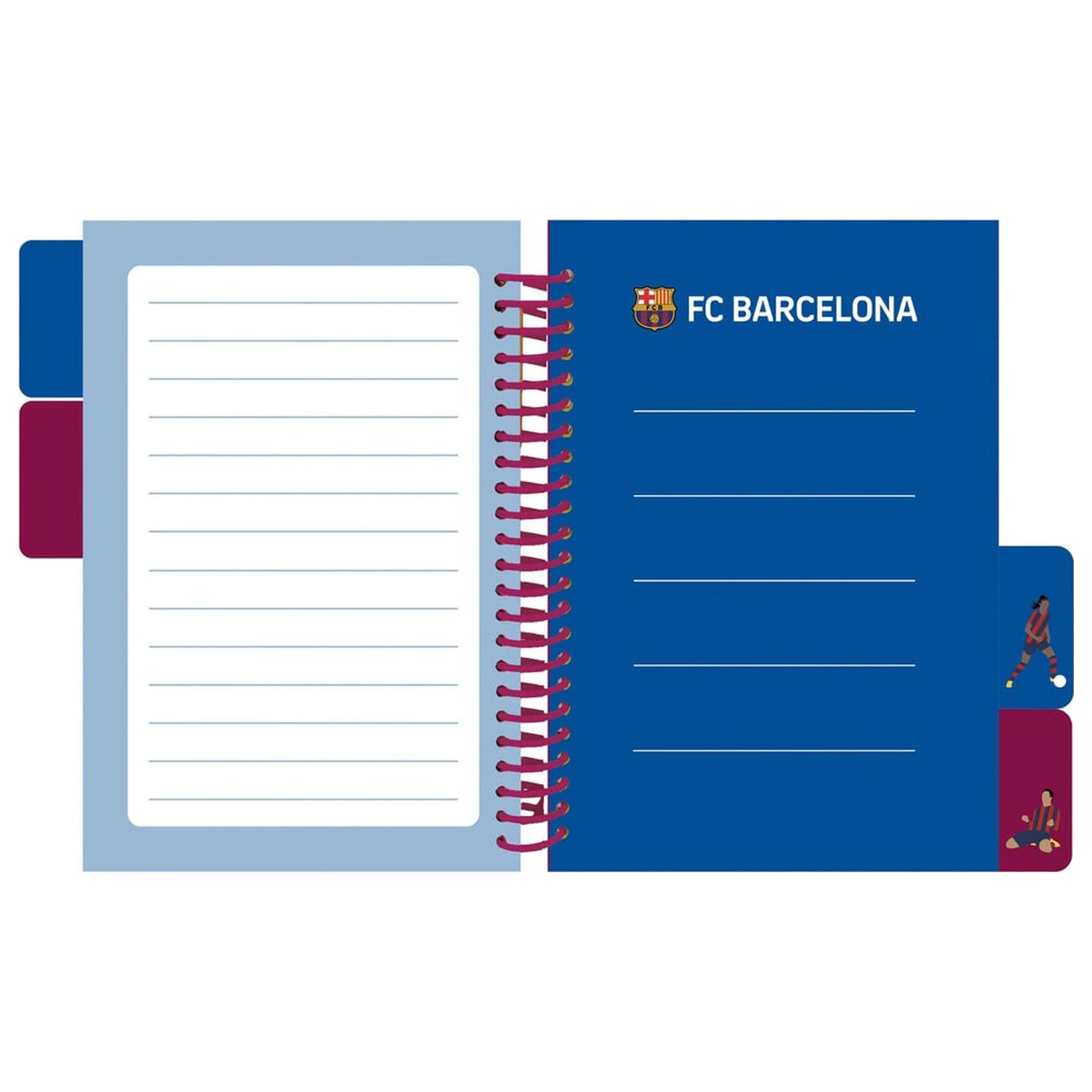F.C. Barcelona A6 notebook product photo
