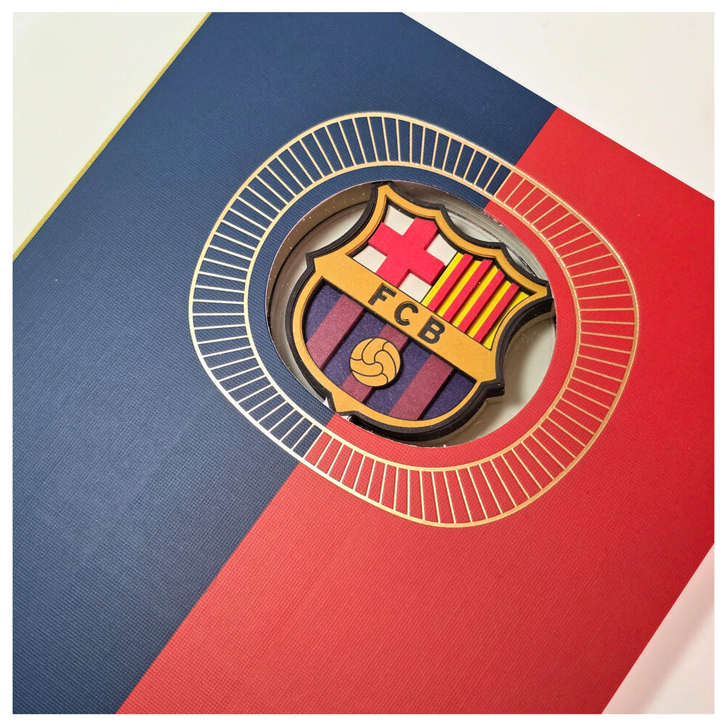 F.C. Barcelona A6 notebook product photo